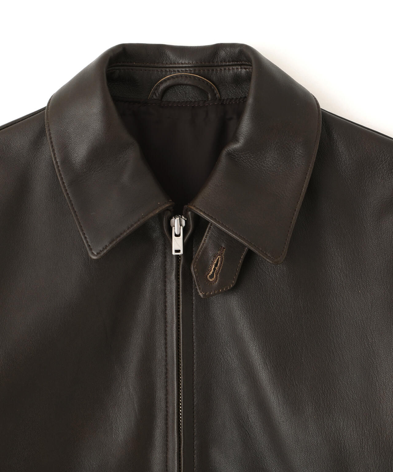 YLEVE / SHEEP AVIATOR LEATHER JACKET