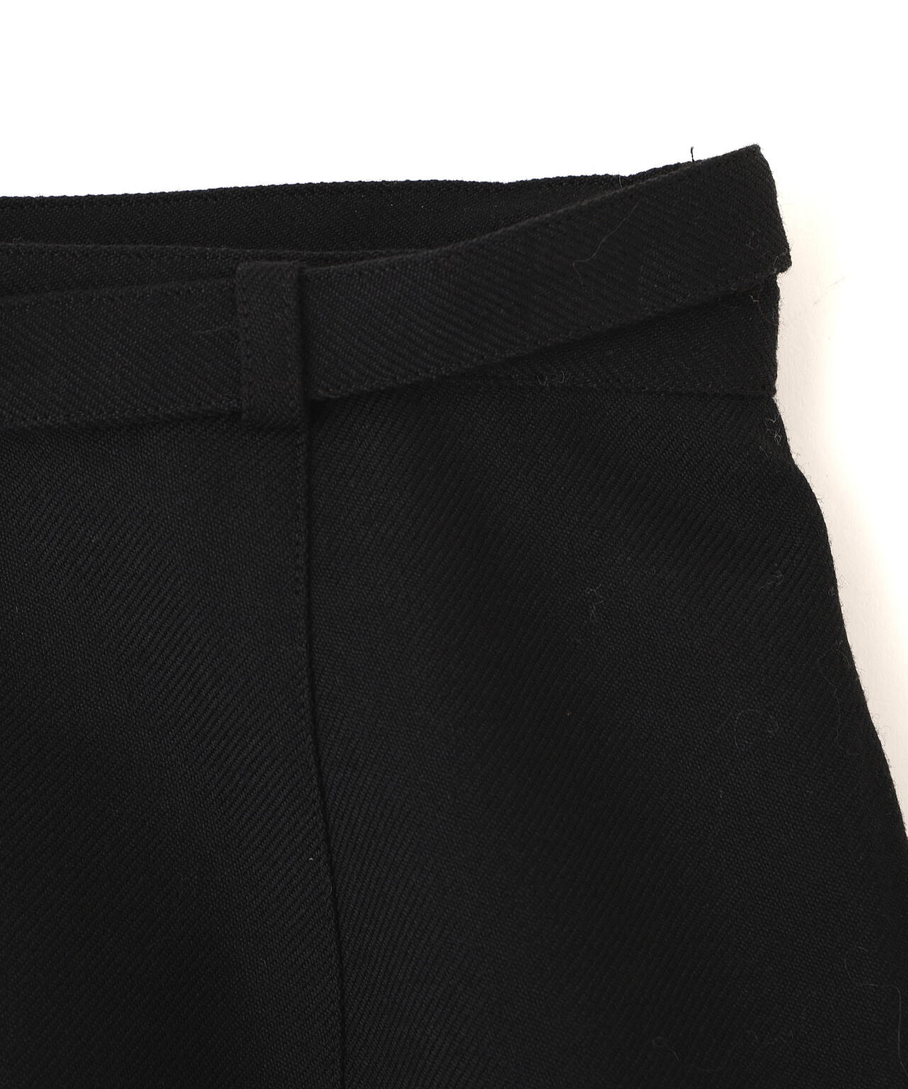 YLEVE / DRY WOOL TWILL SKIRT