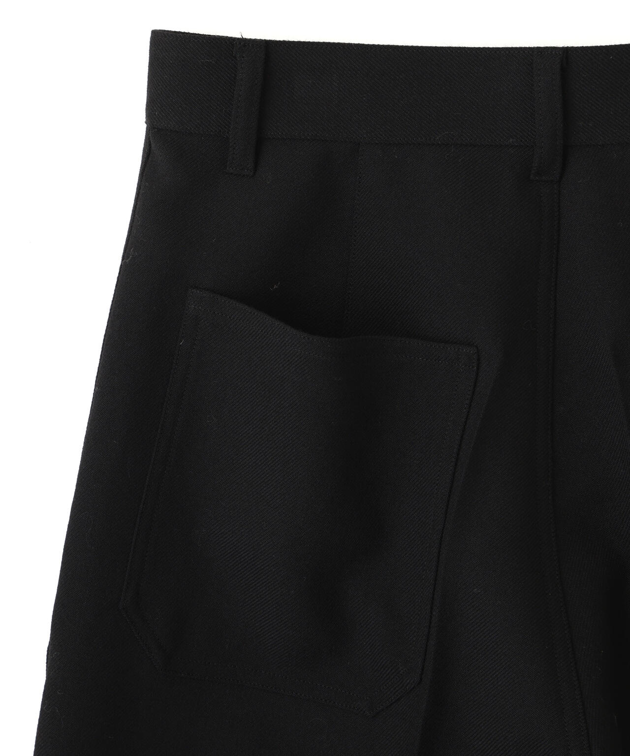 YLEVE / DRY WOOL TWILL TROUSERS