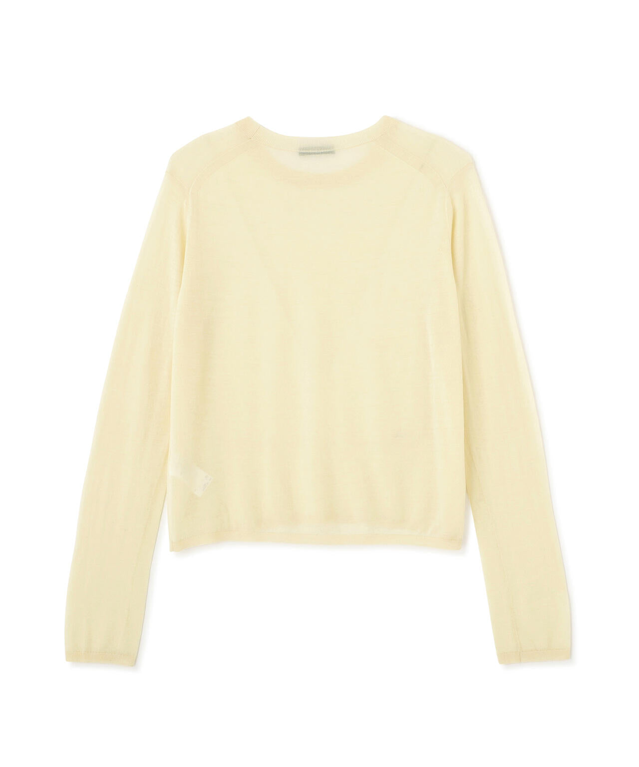 YLEVE / 2/100 FINE WOOL SHEER KNIT PULLOVER
