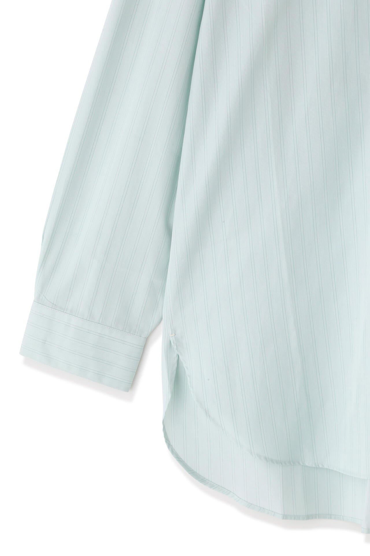Cristaseya / HANDMADE MAO SHIRT WITH FRINGED COLLAR