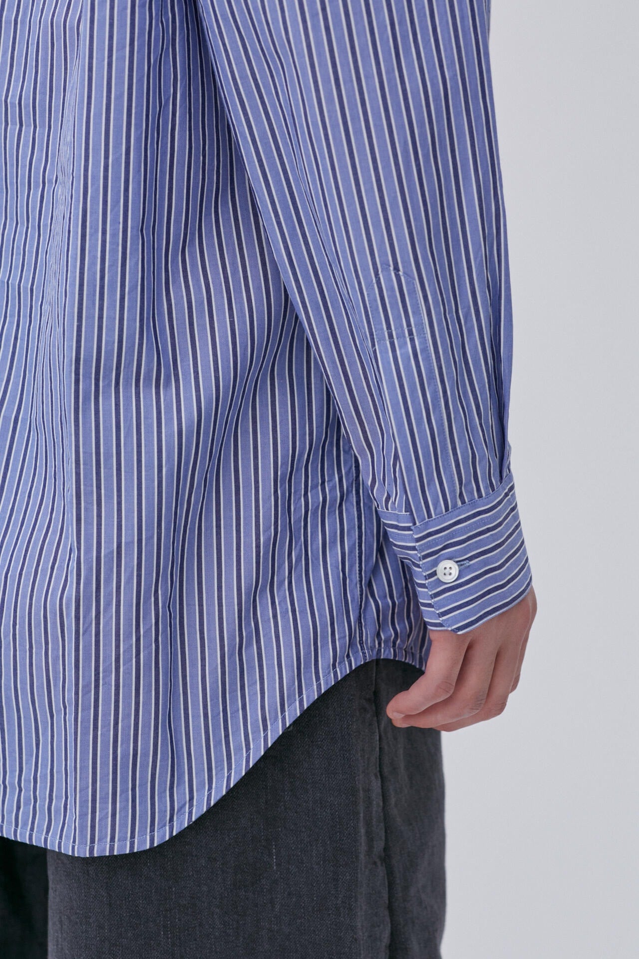 GOODNEIGHBORS SHIRTS / RADHA WIDE FIT STRIPE SH