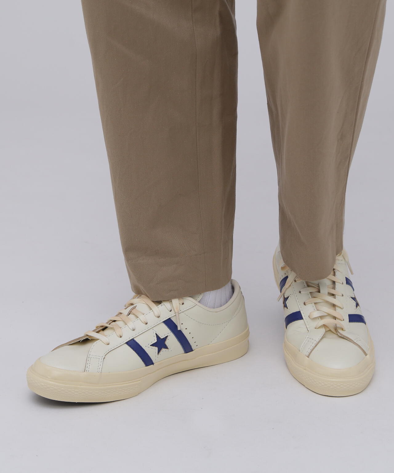 CONVERSE / STAR&BARS US LEATHER