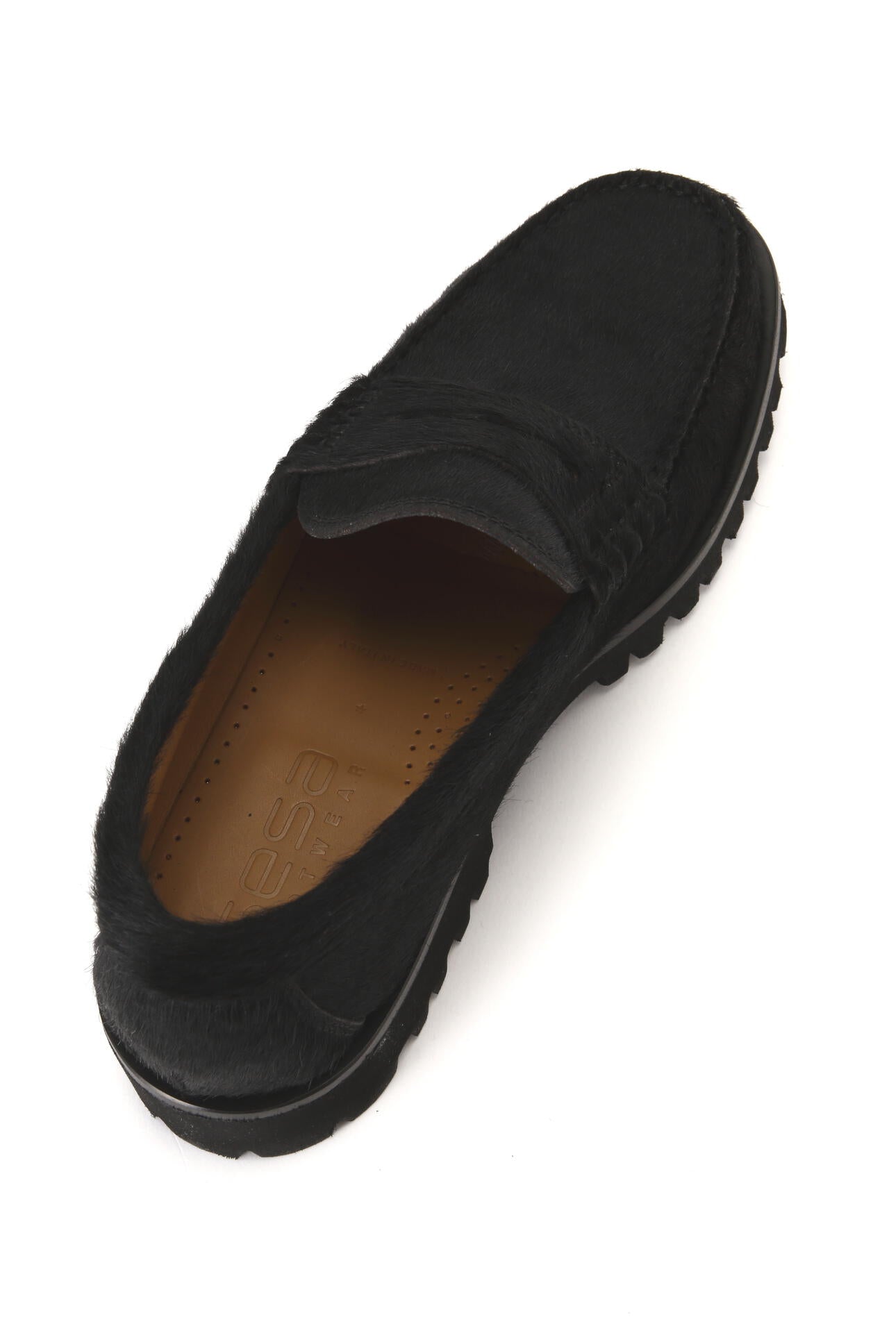 SESA / RENO B LICORICE Hairy Calfskin
