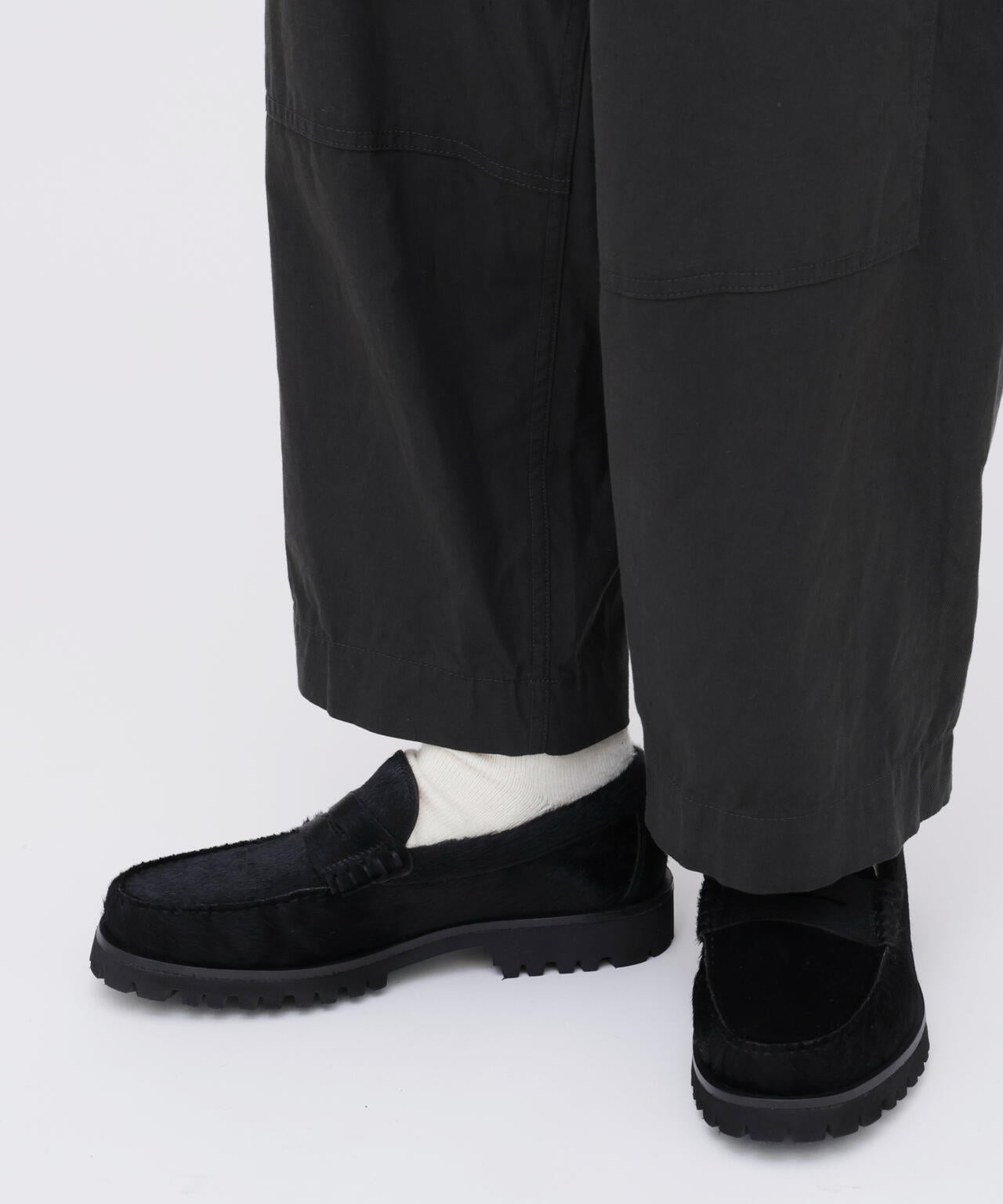SESA / RENO B LICORICE Hairy Calfskin