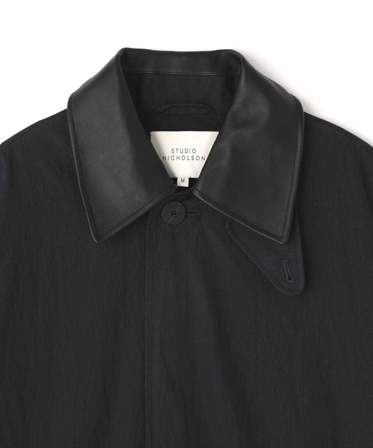 STUDIO NICHOLSON / WASHED WEATHER CLOTH TRENCH COAT