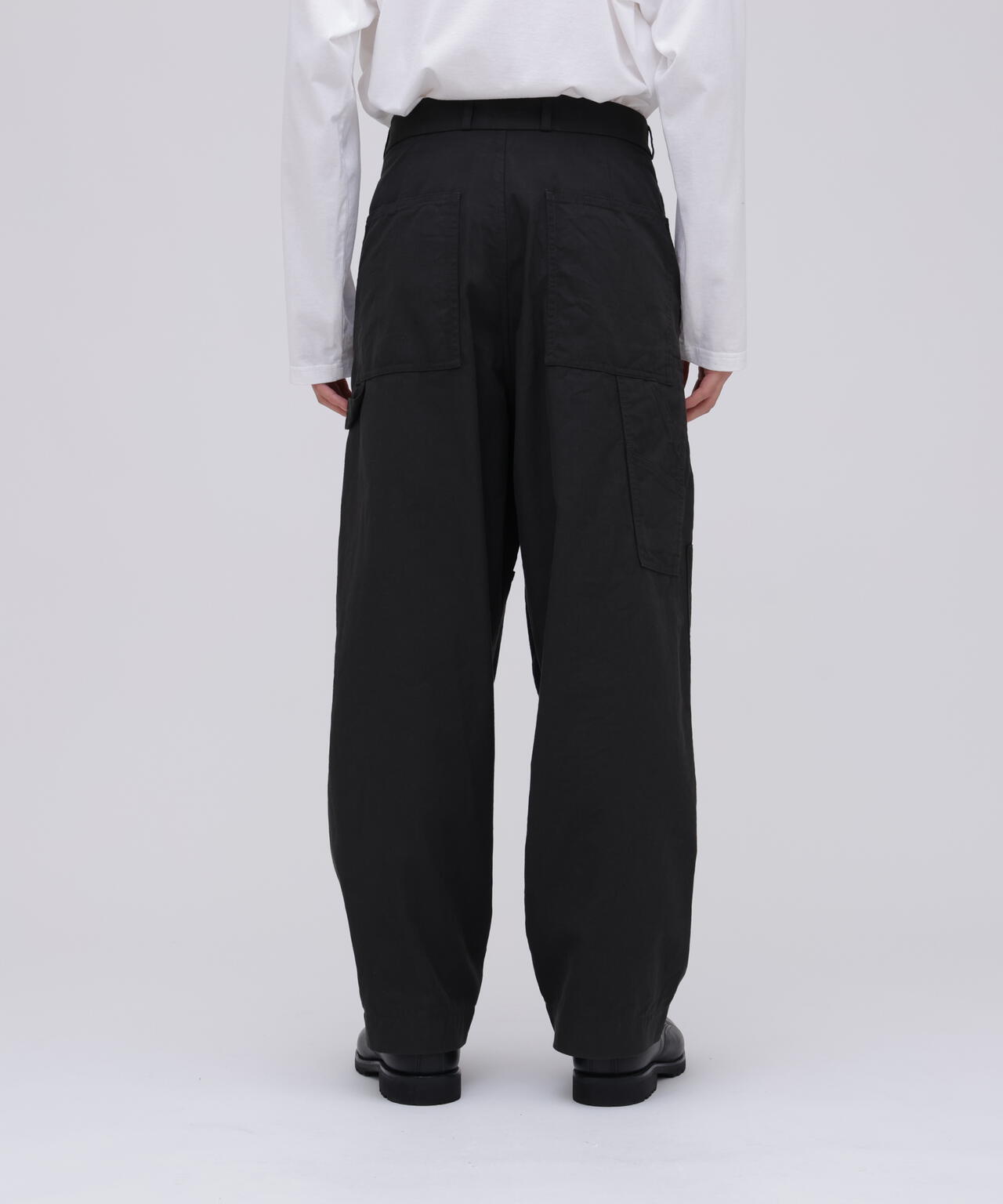 blurhms / COTTON SERGE WORK PANTS