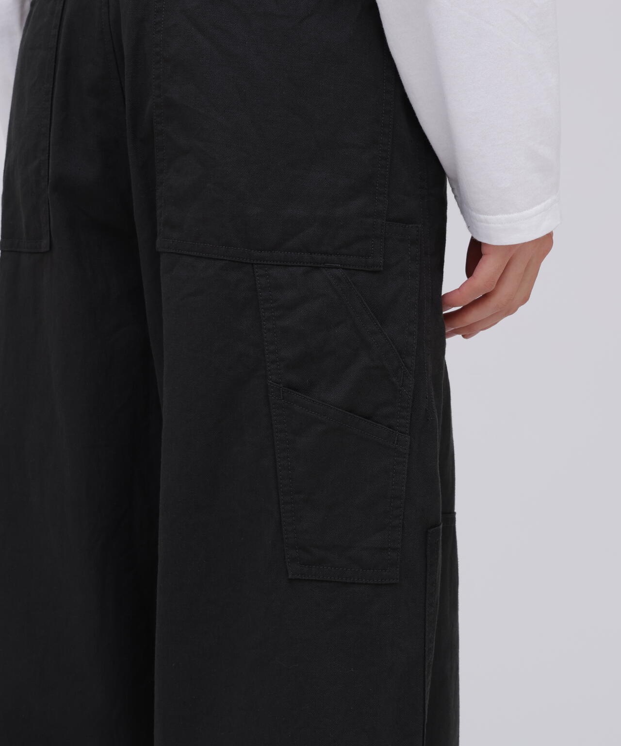 blurhms / COTTON SERGE WORK PANTS