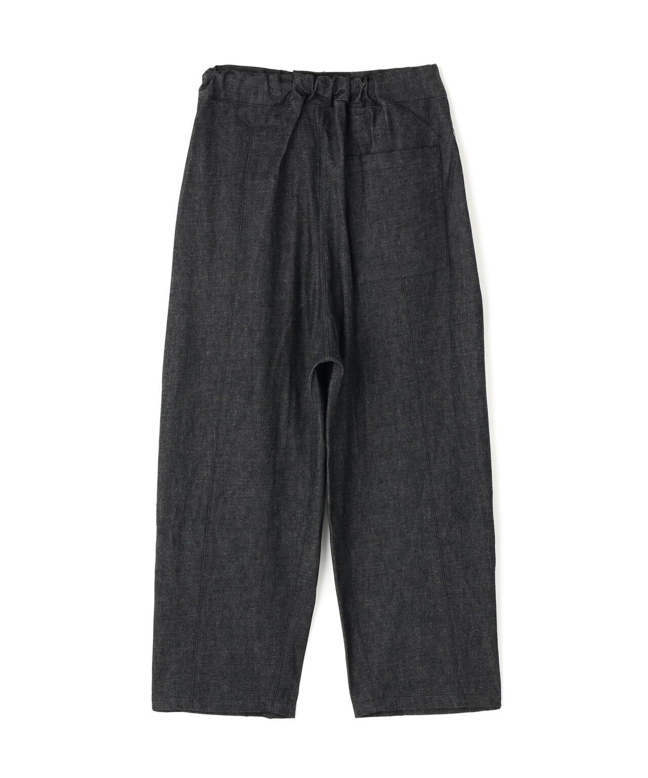 sageNATION / BOX PLEAT TROUSER DENIM