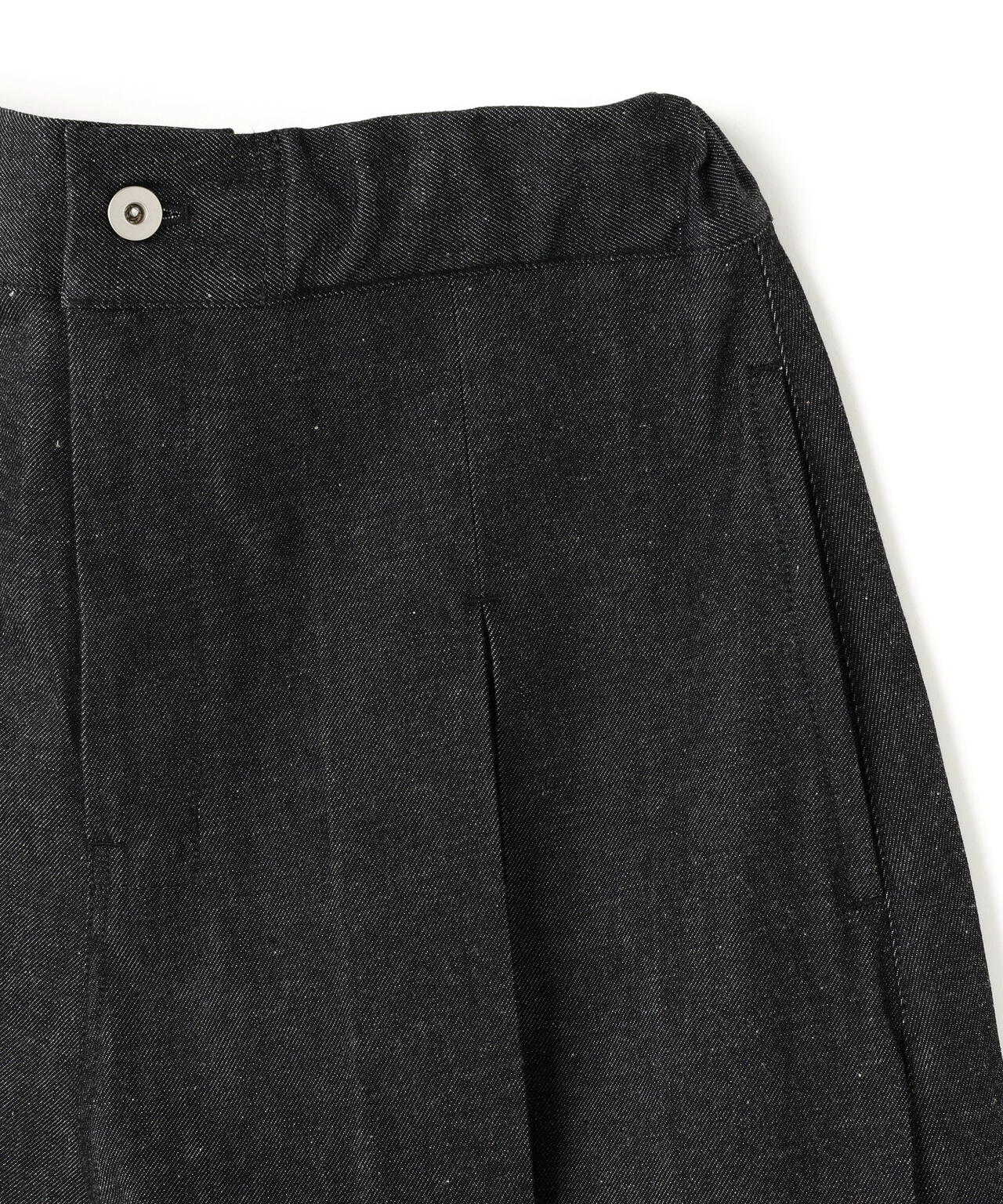 sageNATION / BOX PLEAT TROUSER DENIM