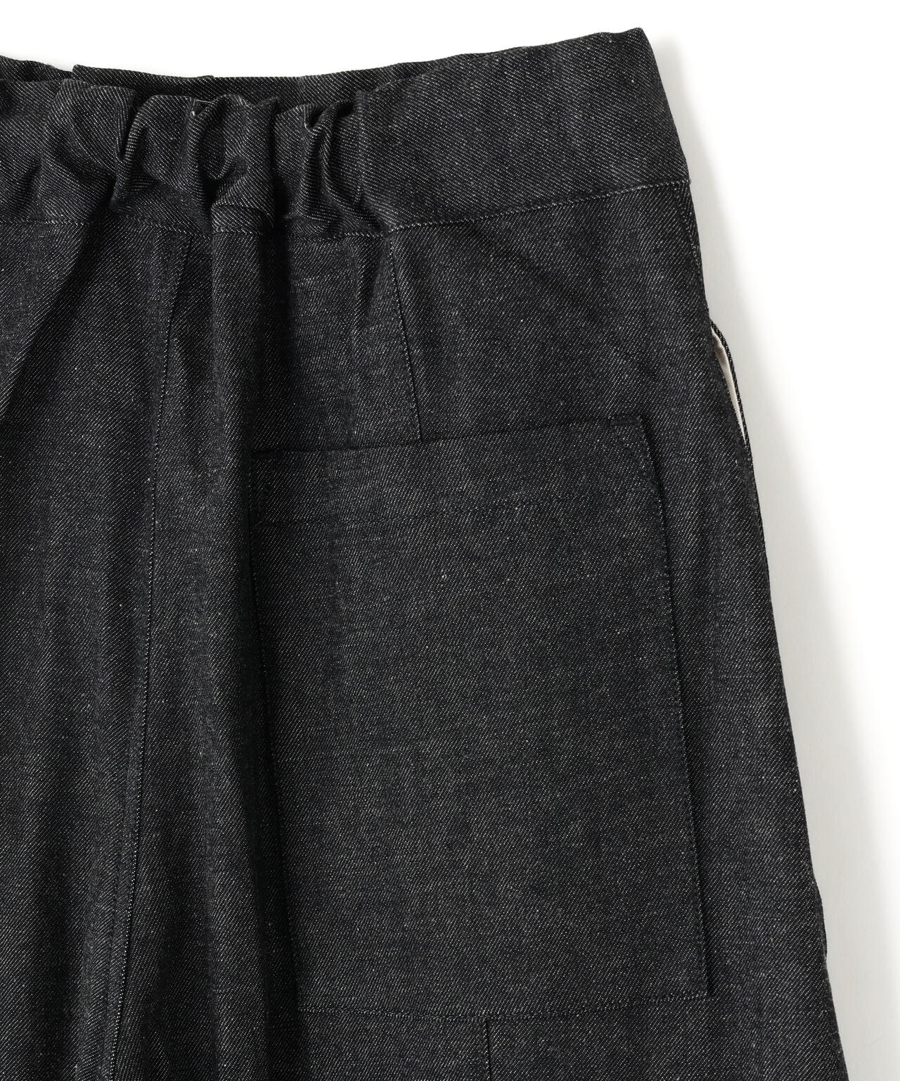 sageNATION / BOX PLEAT TROUSER DENIM