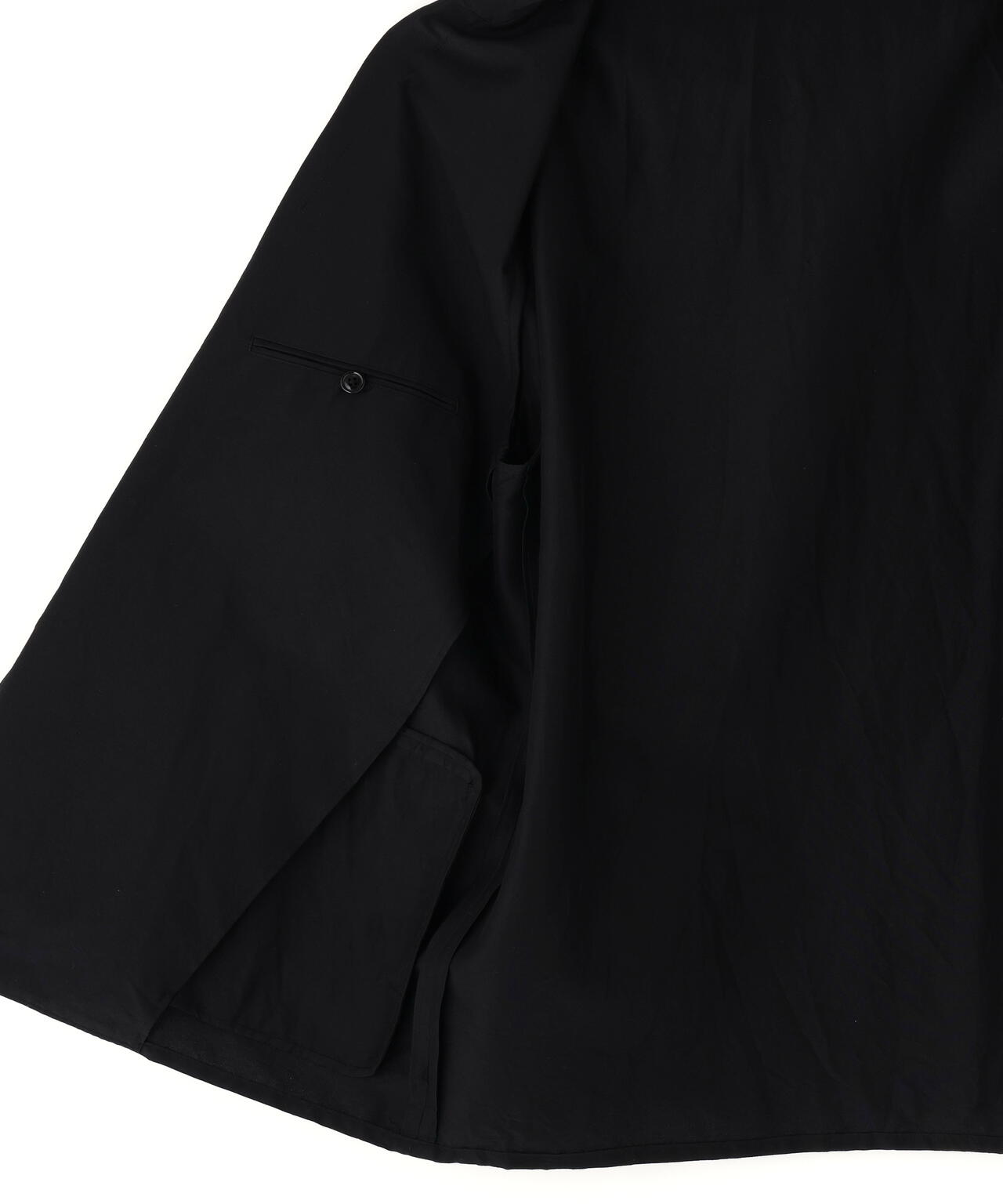 blurhms / SILK WOOL COTTON PEAKED LAPEL CARDIGAN JACKET