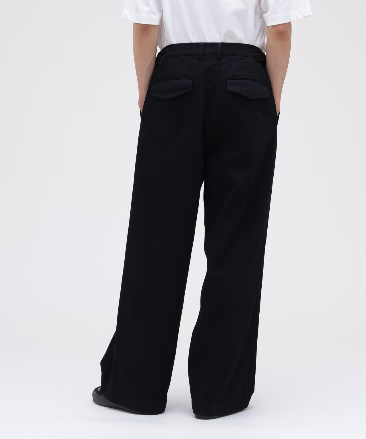 IRENISA / TWO TUCKS BUGGY PANTS