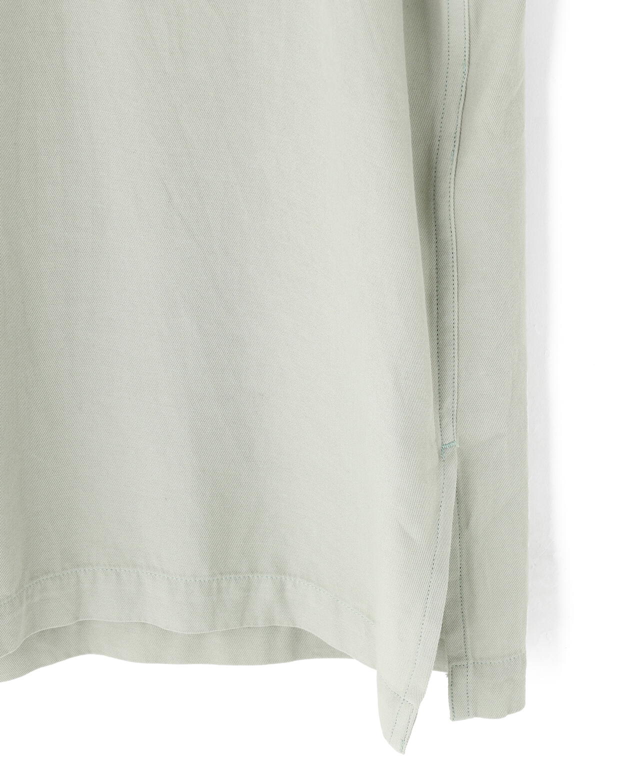 ATON / COTTON SILK VIERA LOOSE FIT HALF SLEEVE SHIRT