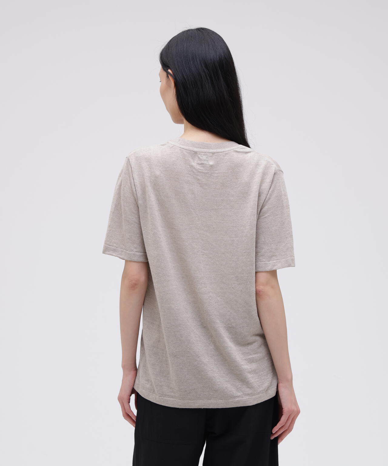 Yonetomi / AMA LINEN KNIT TEE