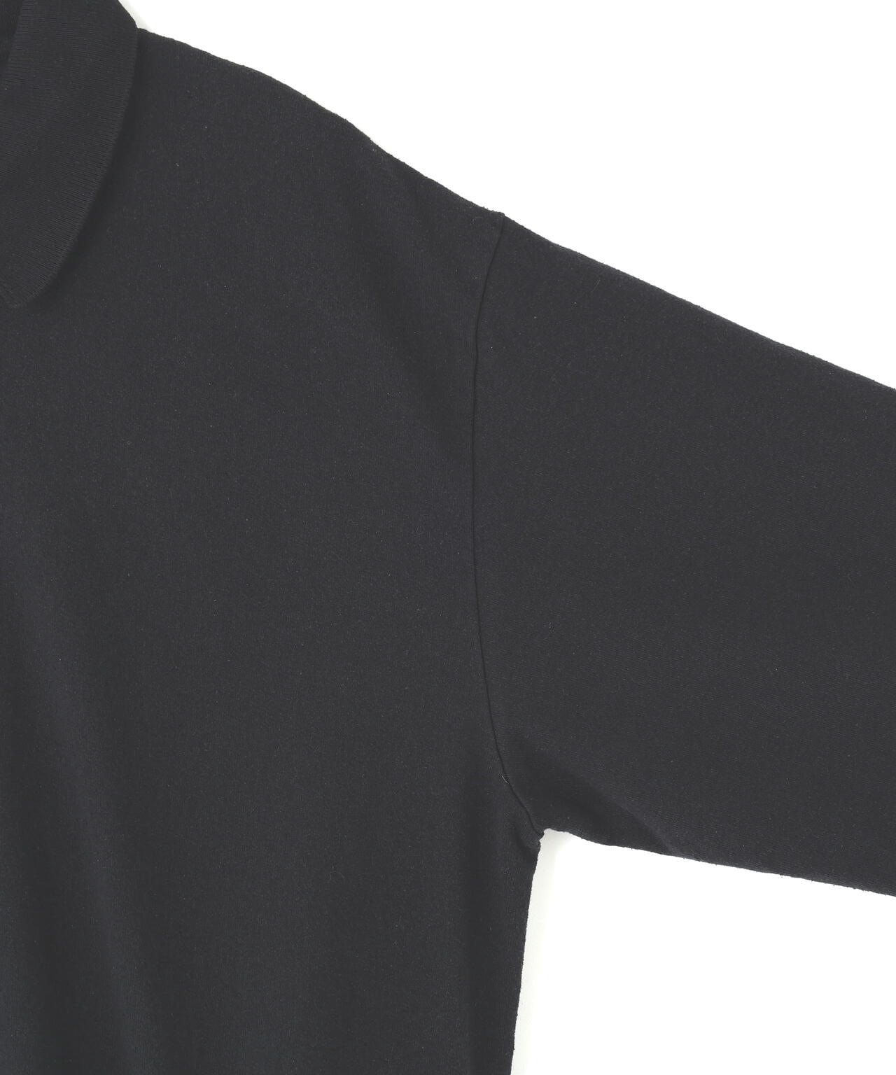 blurhms / COTTON SILK NEP HARF-ZIP PULLOVER