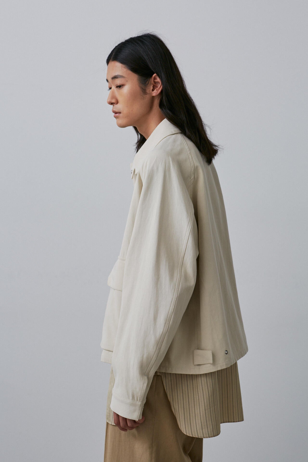 YLEVE / COTTON LINEN TWILL BZ