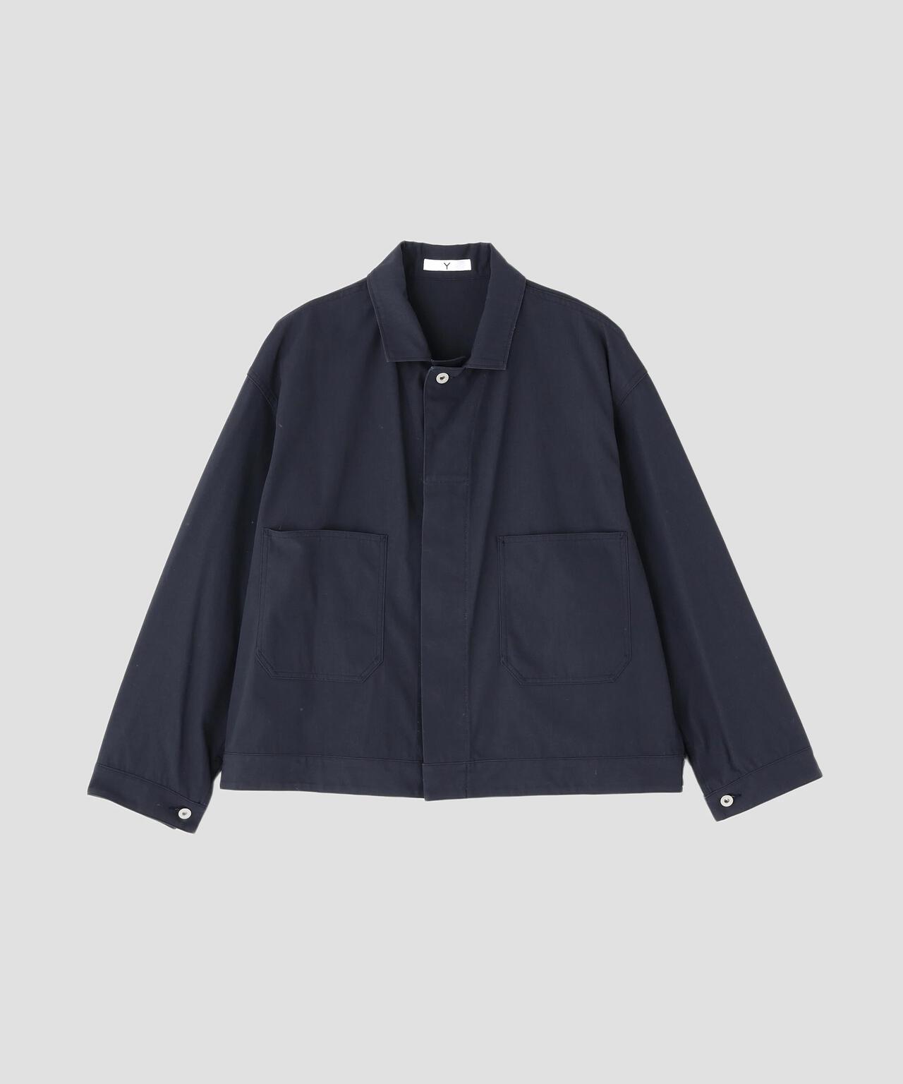 Y / ORGANIC COTTON / RECYCLE POLYESTER TWILL BLOUSON