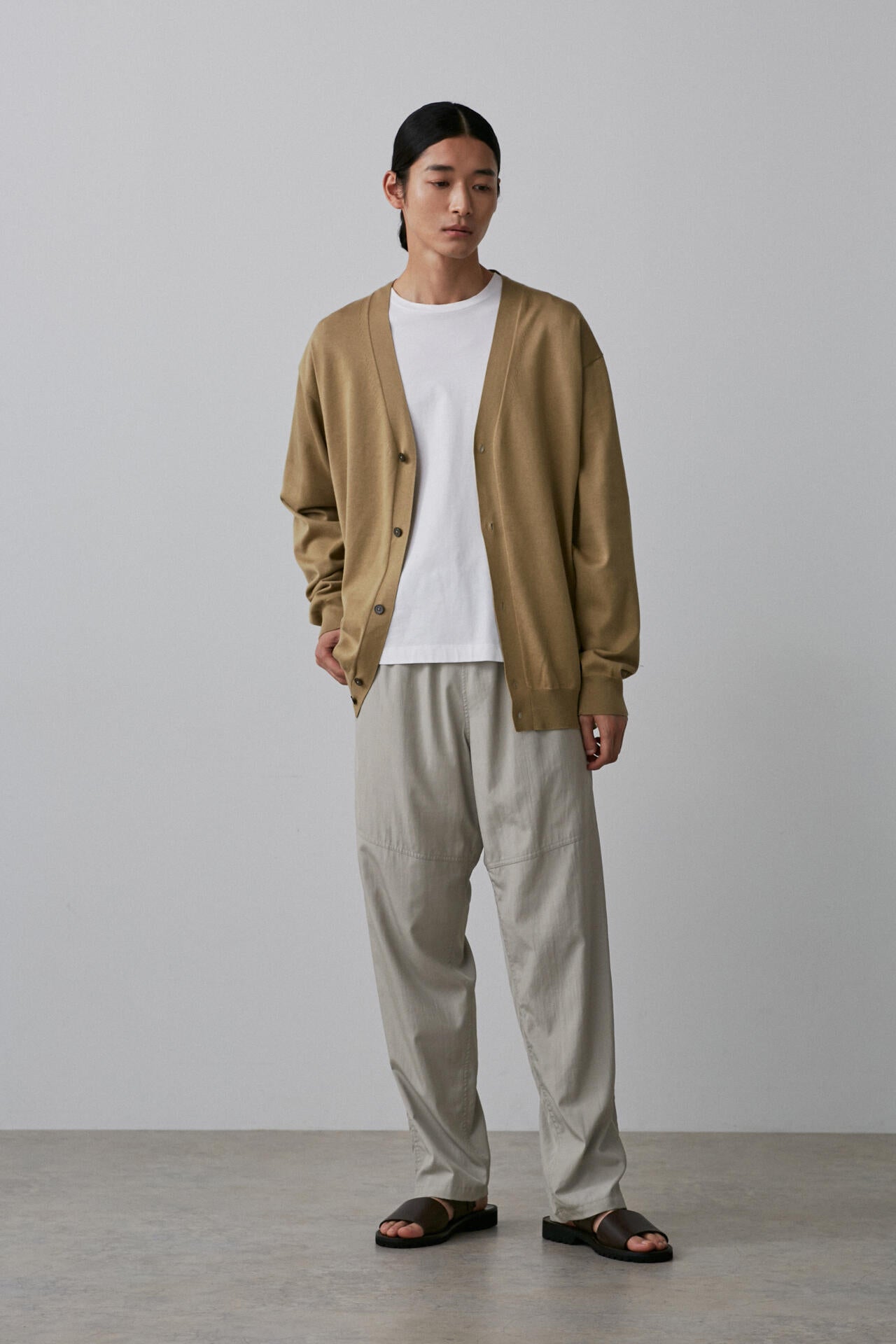 YLEVE / NYLON SILK JOGGER PT