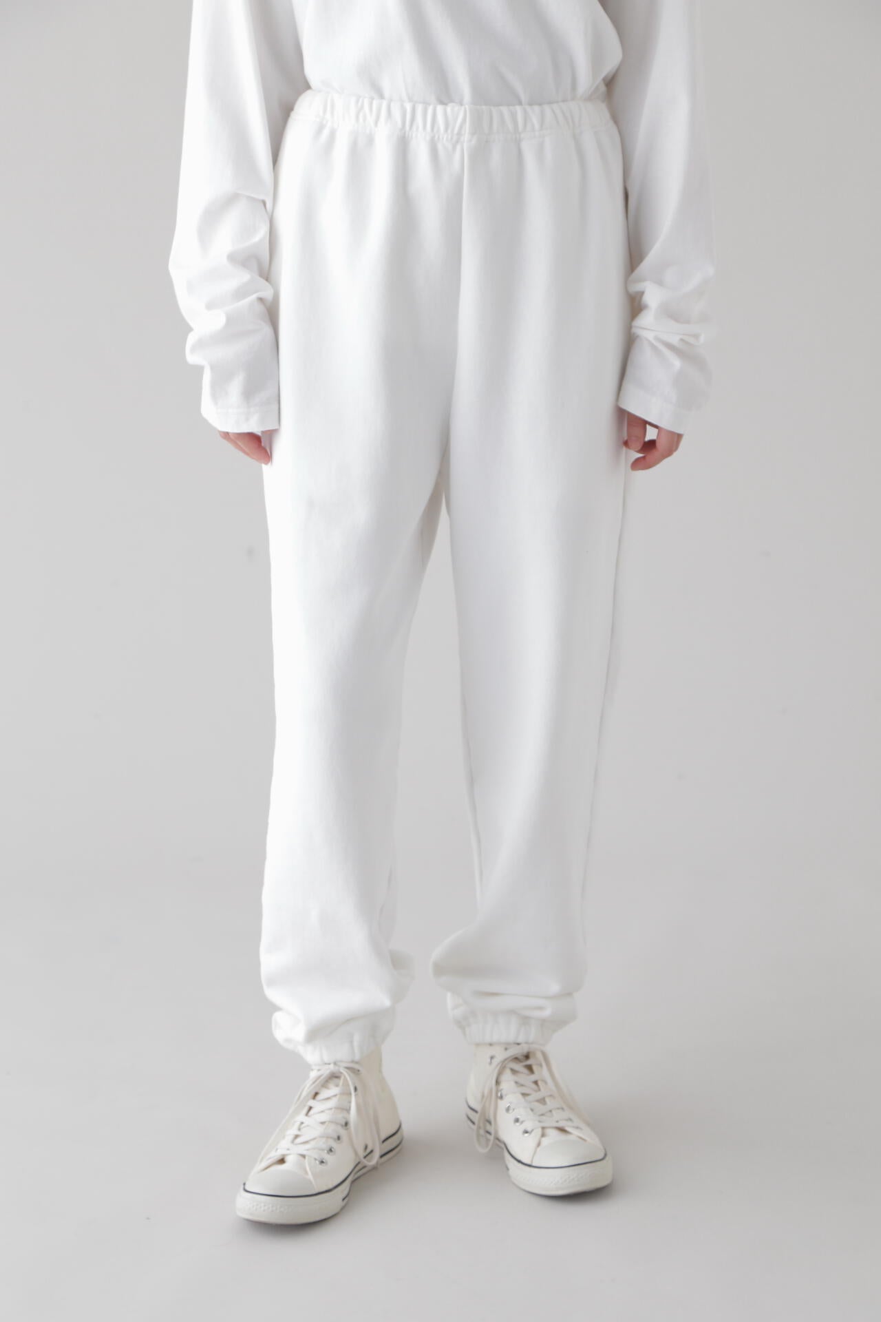 Y / ORGANIC COTTON BLEND HEAVY WEIGHT FLEECE TR