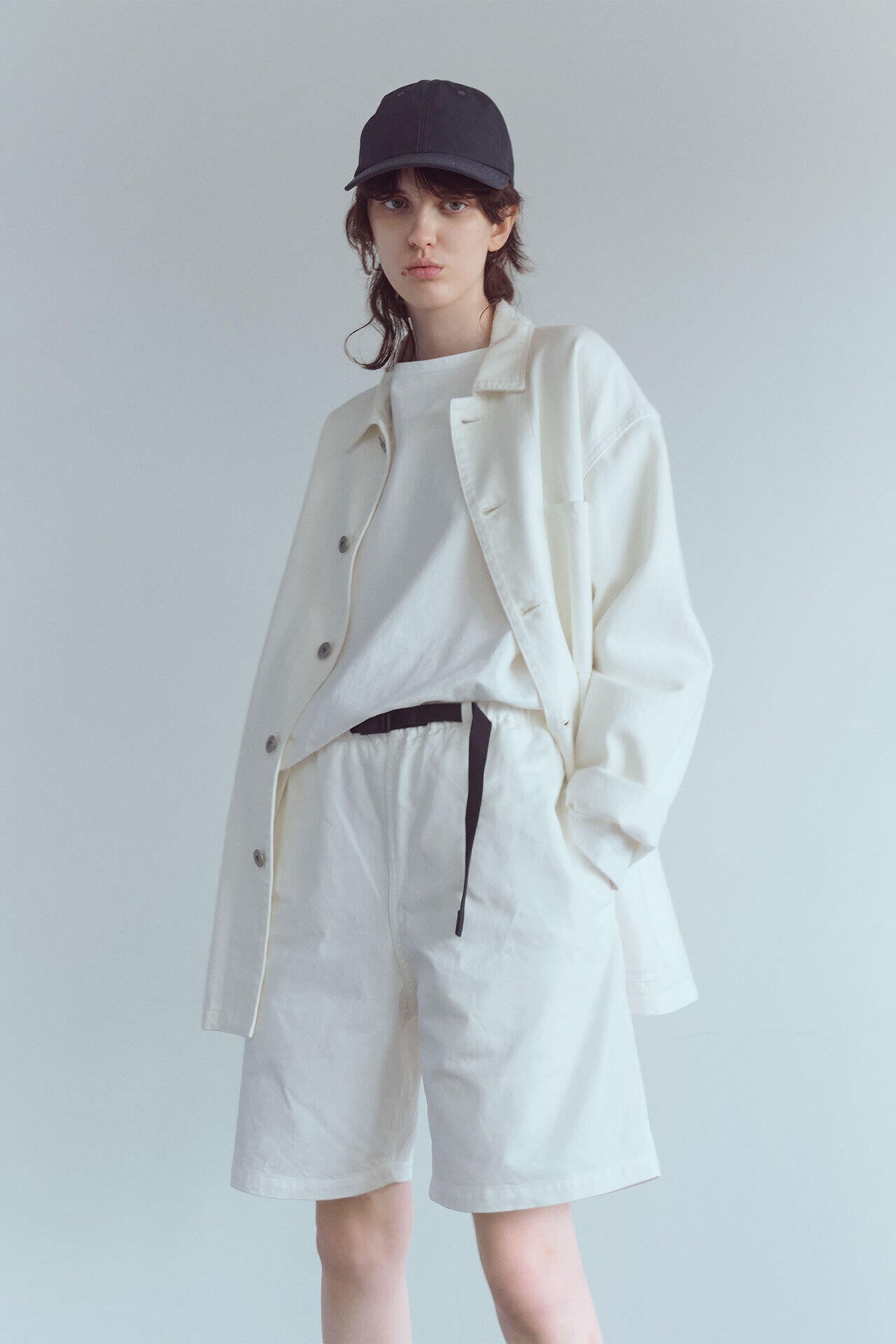 Y / ORGANIC COTTON CHINO SHORTS
