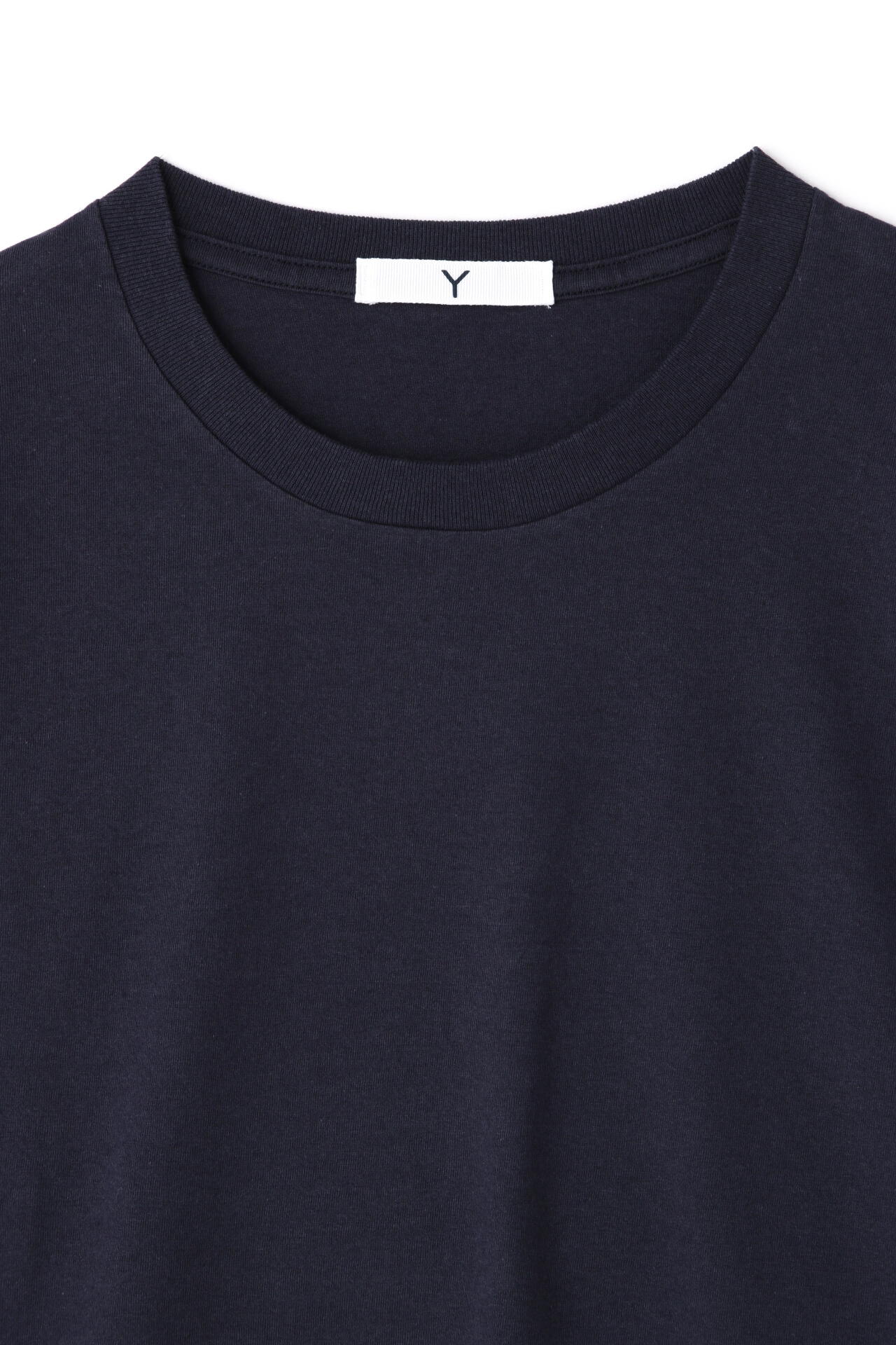 Y / ORGANIC COTTON JERSEY L/S T