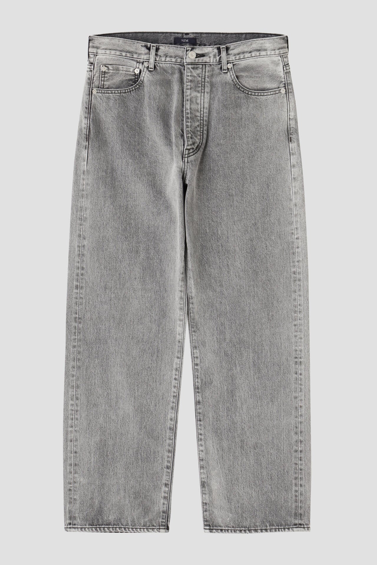 YLEVE / 13.5oz DENIM STRAIGHT FADE
