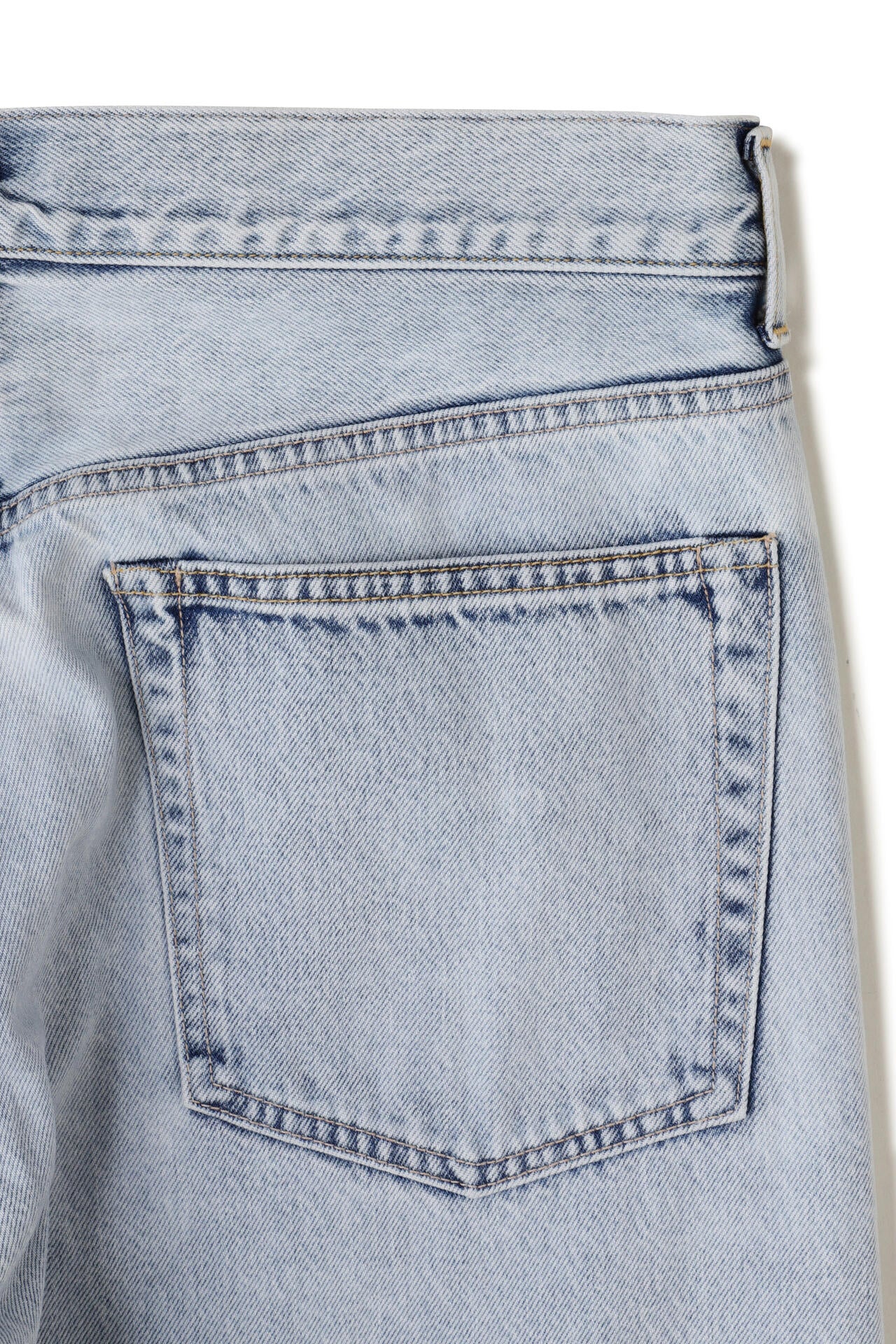 YLEVE / 13.5oz DENIM STRAIGHT FADE