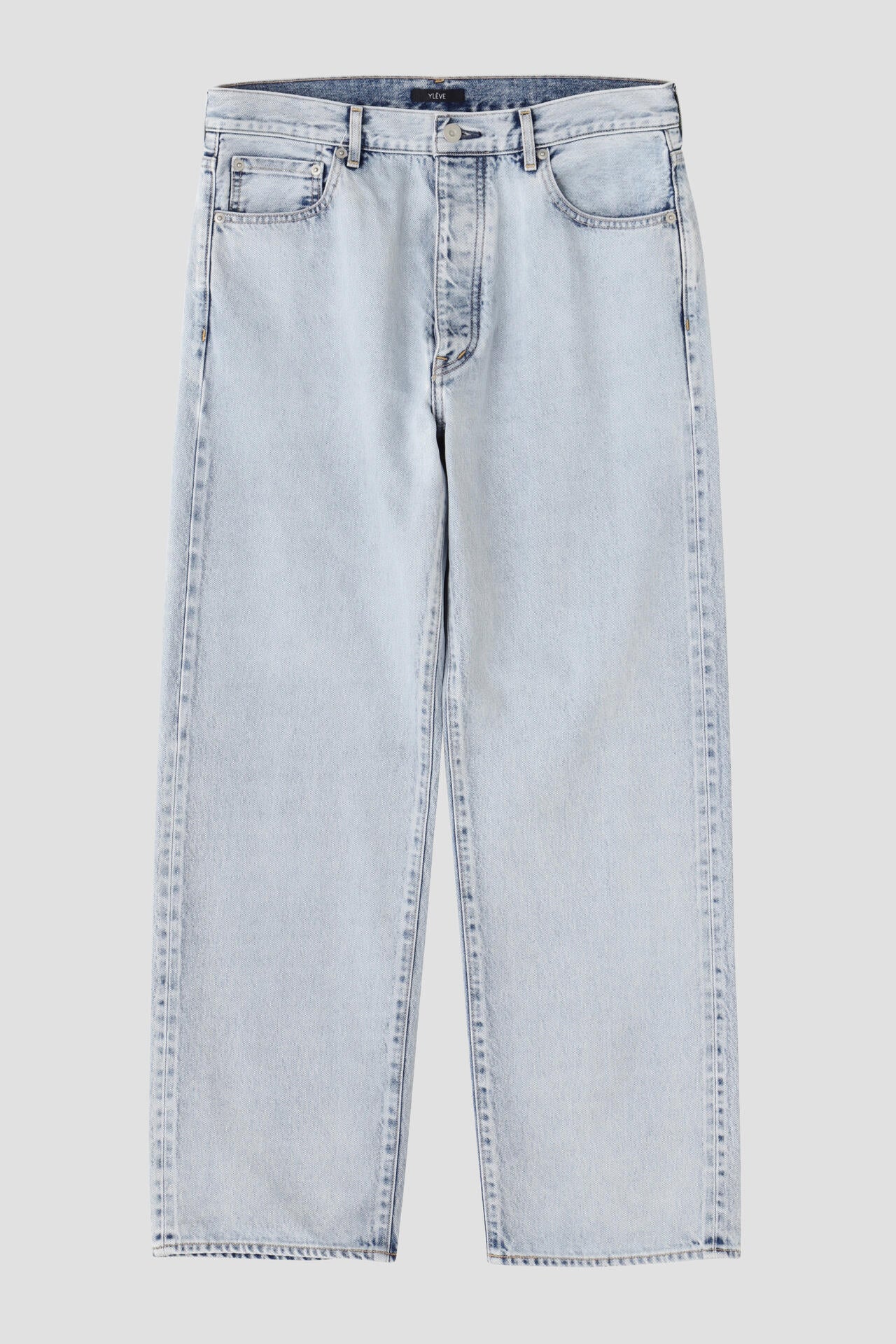 YLEVE / 13.5oz DENIM STRAIGHT FADE