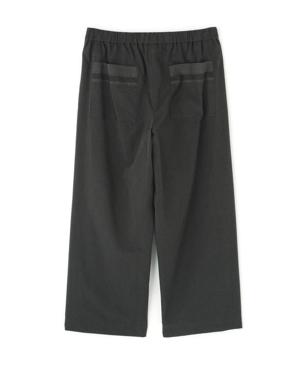 YLEVE / DOBBY STRIPE CHAMBRAY EASY TROUSERS MEN