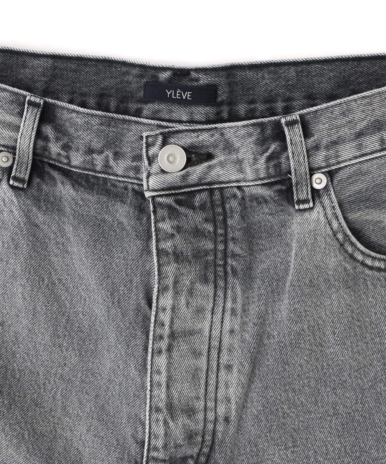 YLEVE / 13.5oz DENIM STRAIGHT FADE