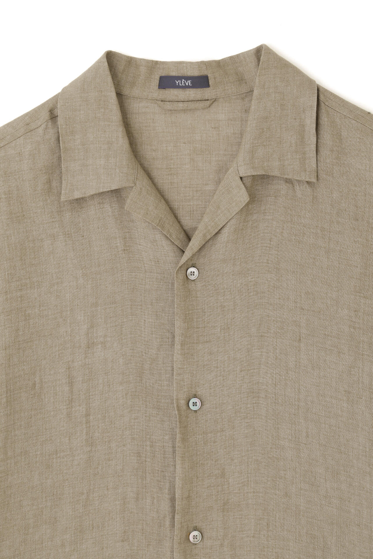 YLEVE / LINEN POPLIN SHIRT