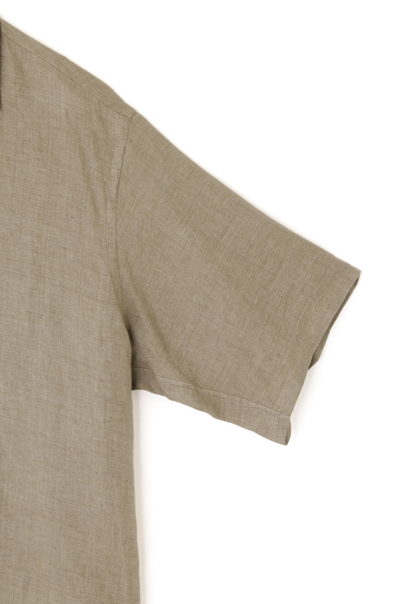 YLEVE / LINEN POPLIN SHIRT