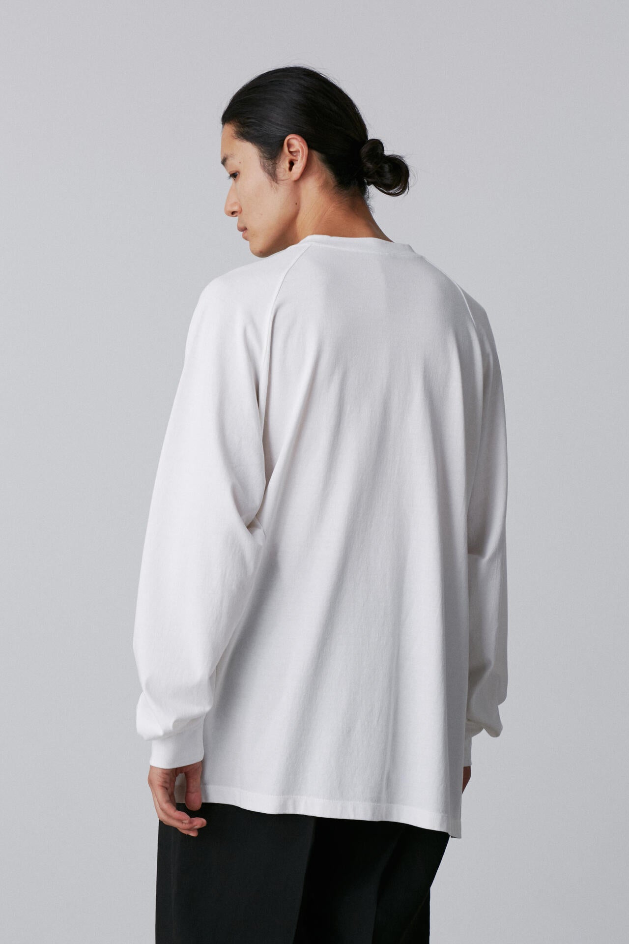 YLEVE / SUPIMA COTTON CUPRA LONG SLEEVE T‐SHIRT
