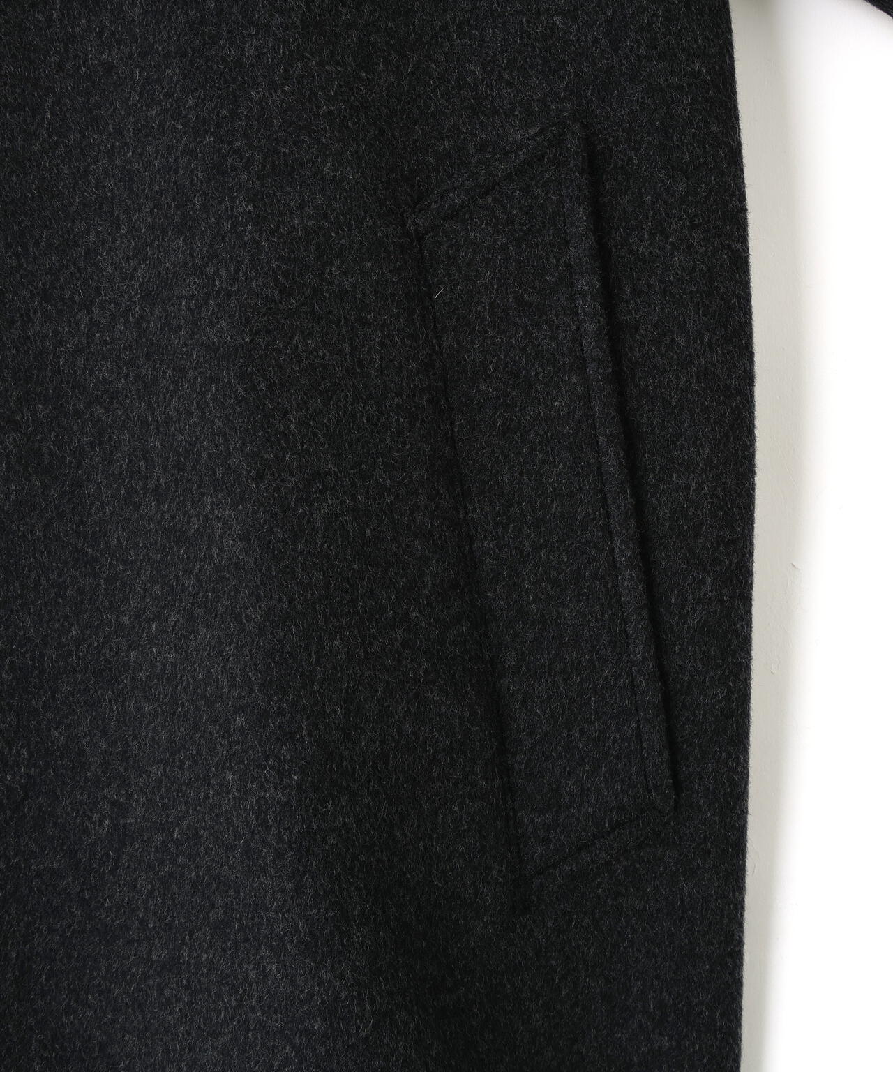 YLEVE / SUPER120'S WOOL SHARM BEAVER COAT