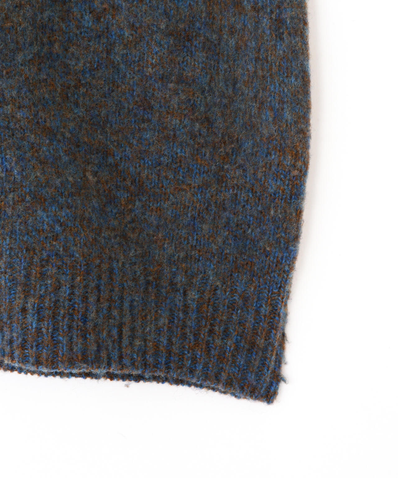 YLEVE / ITARIAN MERINO WOOL MELANGE KNIT PULL OVER