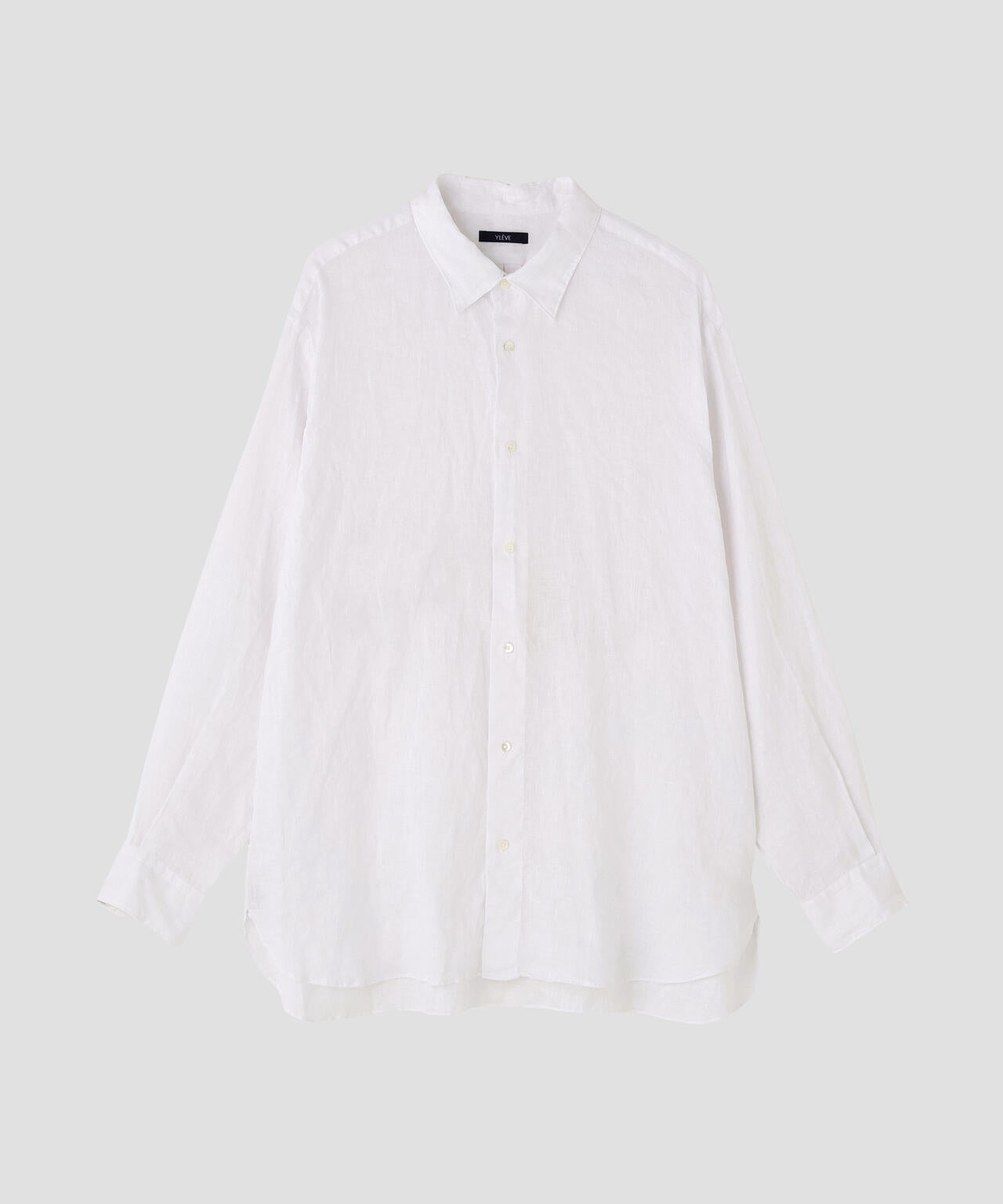 YLEVE / LINEN BROADCLOTH SHIRT