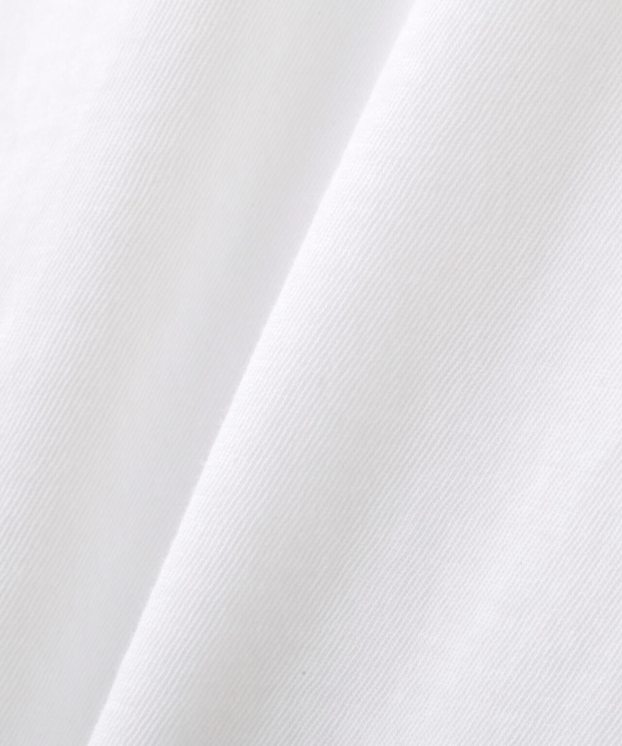 YLEVE / COTTON HIGH-TWISTED JERSEY HENRY NECK T-SHIRT
