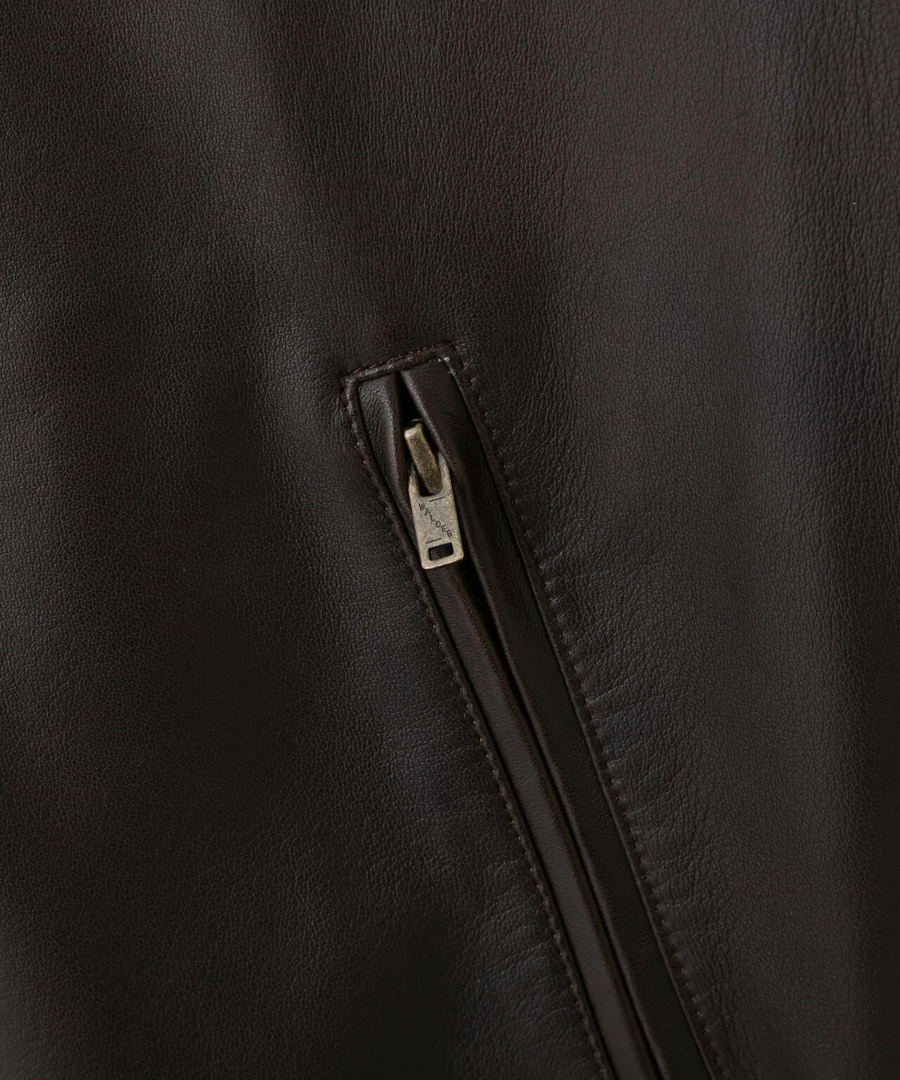 YLEVE / SHEEP AVIATOR LEATHER JACKET