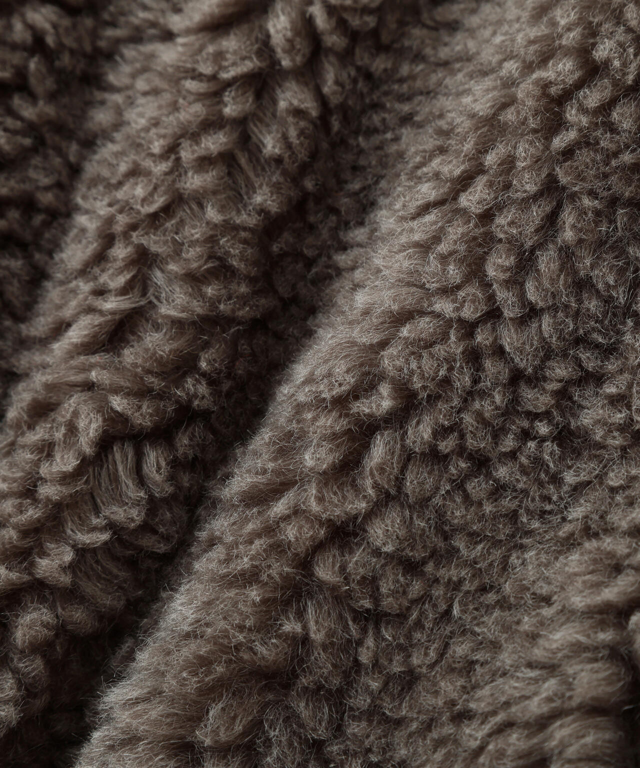 YLEVE / LINEN RAMIE POLYESTER BOA BLOUSON
