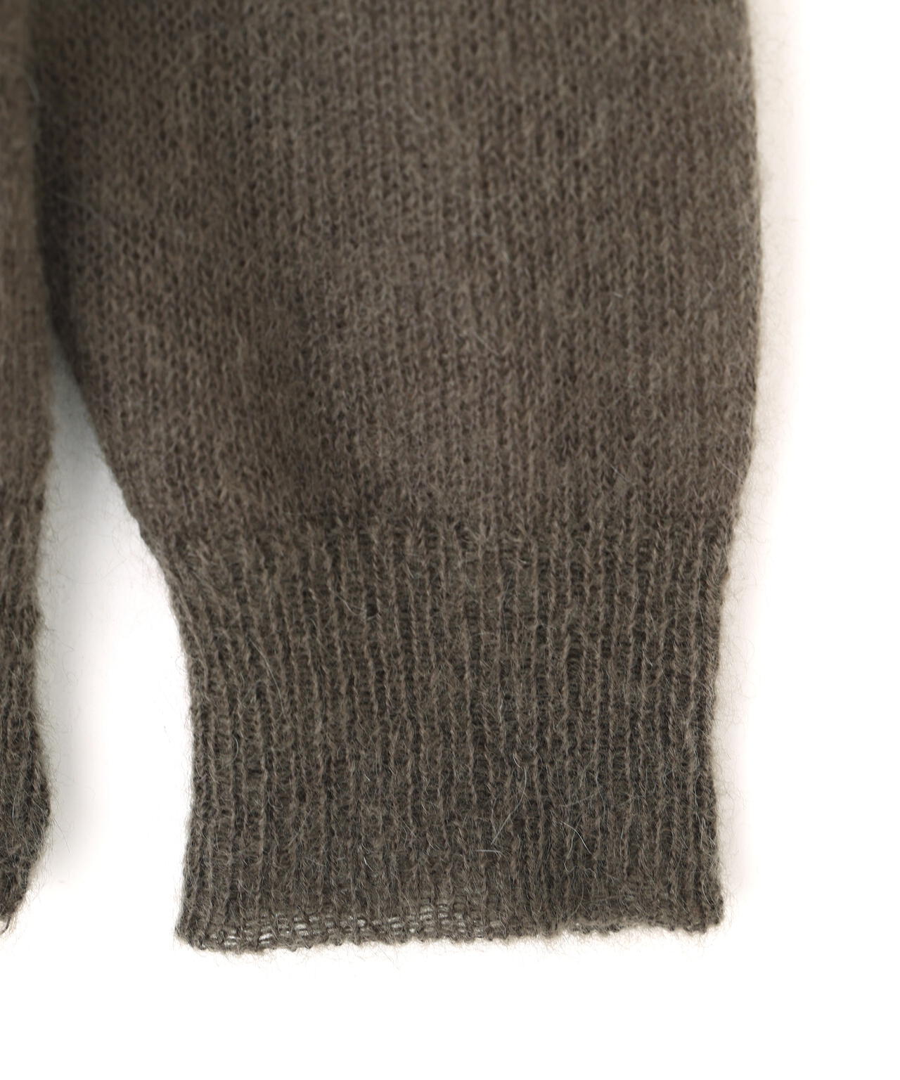 YLEVE / SUPER KID MOHAIR HENRY NECK KNIT