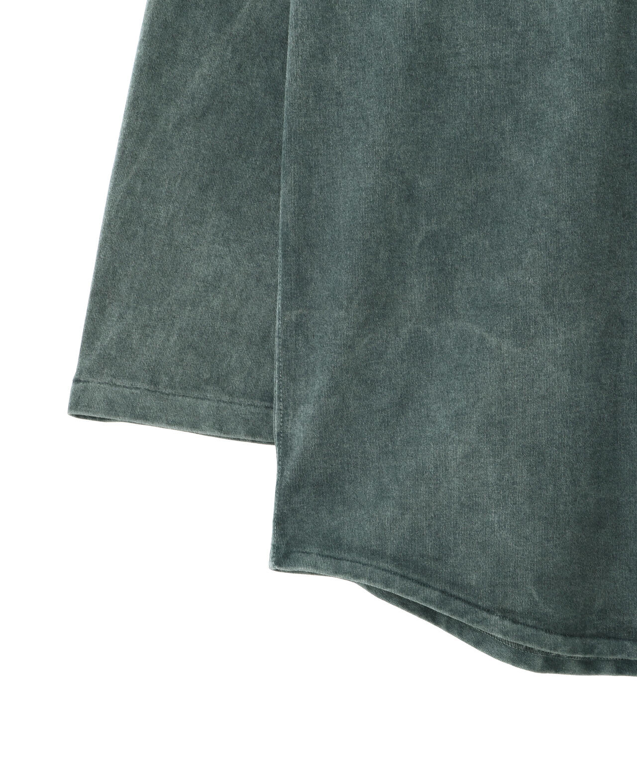 YLEVE / PIGMENT DYED COTTON FOOTBALL T