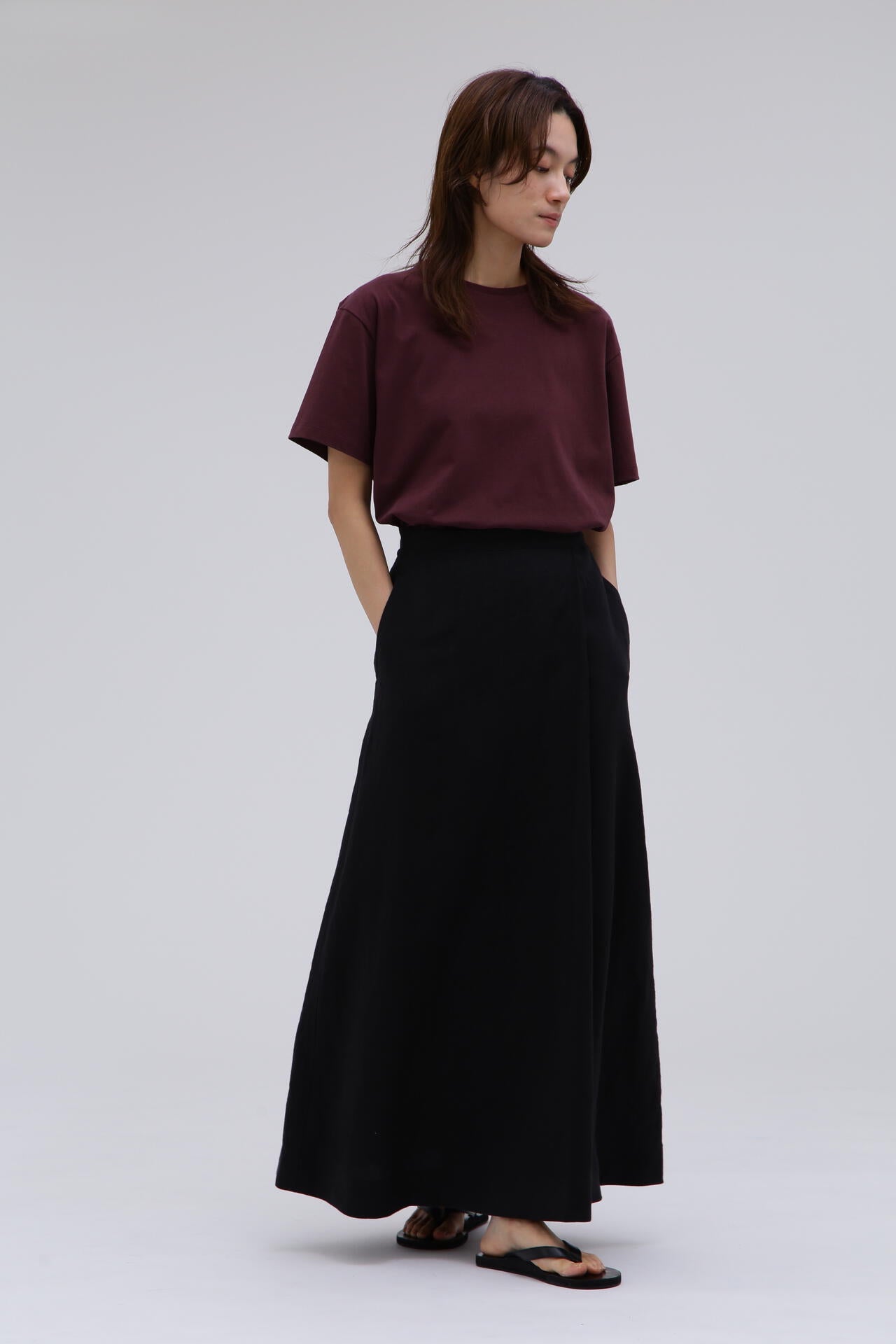 THE LIBRARY / LINEN SKIRT