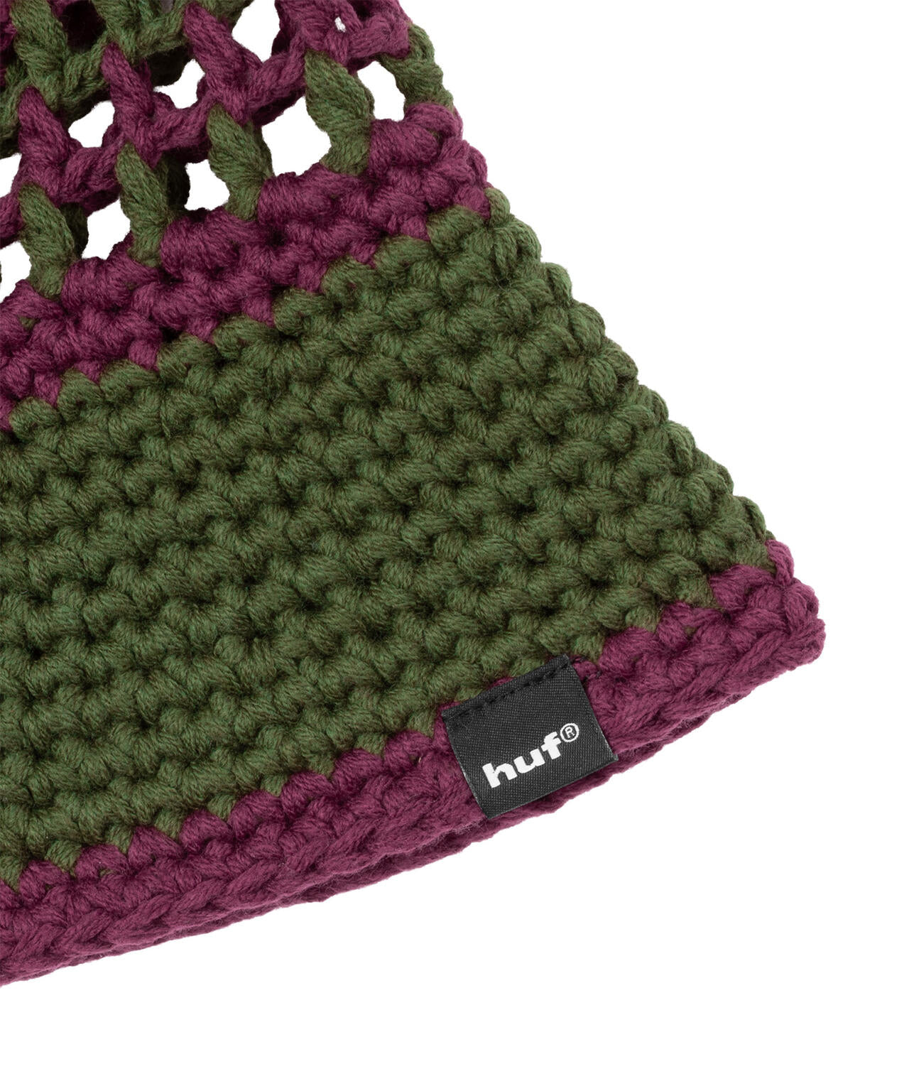 DUAL MESH CROCHET HAT