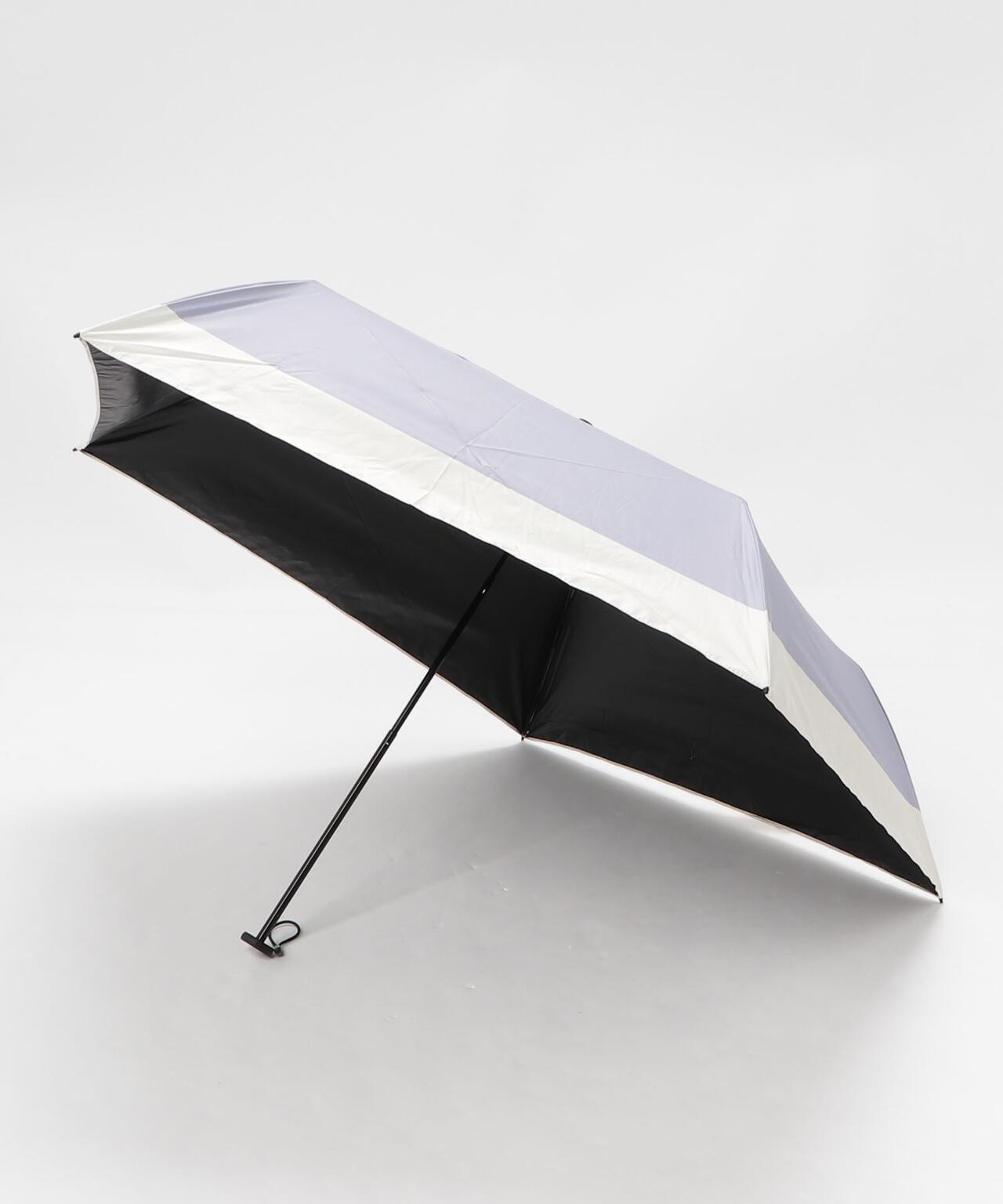 NEW極軽カーボン UVブロック 折 55cm バイカラー 晴雨兼用傘 日傘 雨傘