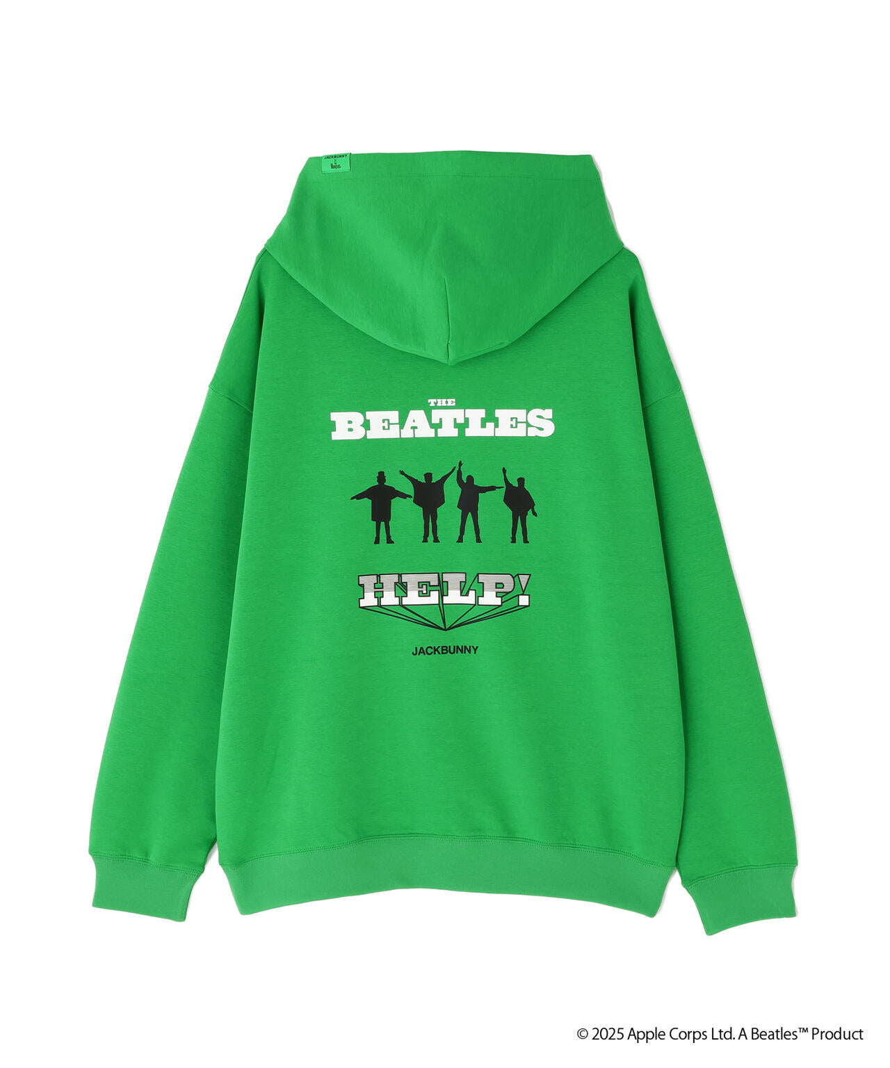 【The BEATLES ×Jack Bunny!!】T/Cダンボール長袖プルオーバーフーディ