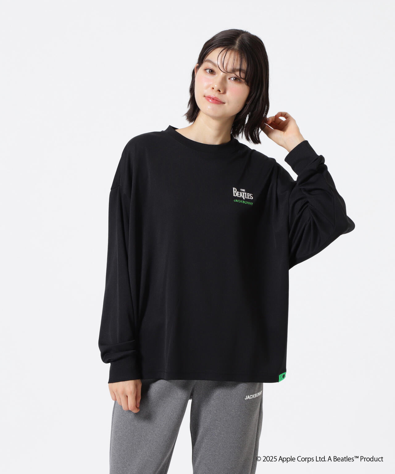 【The BEATLES ×Jack Bunny!!】Pe天竺長袖Tシャツ
