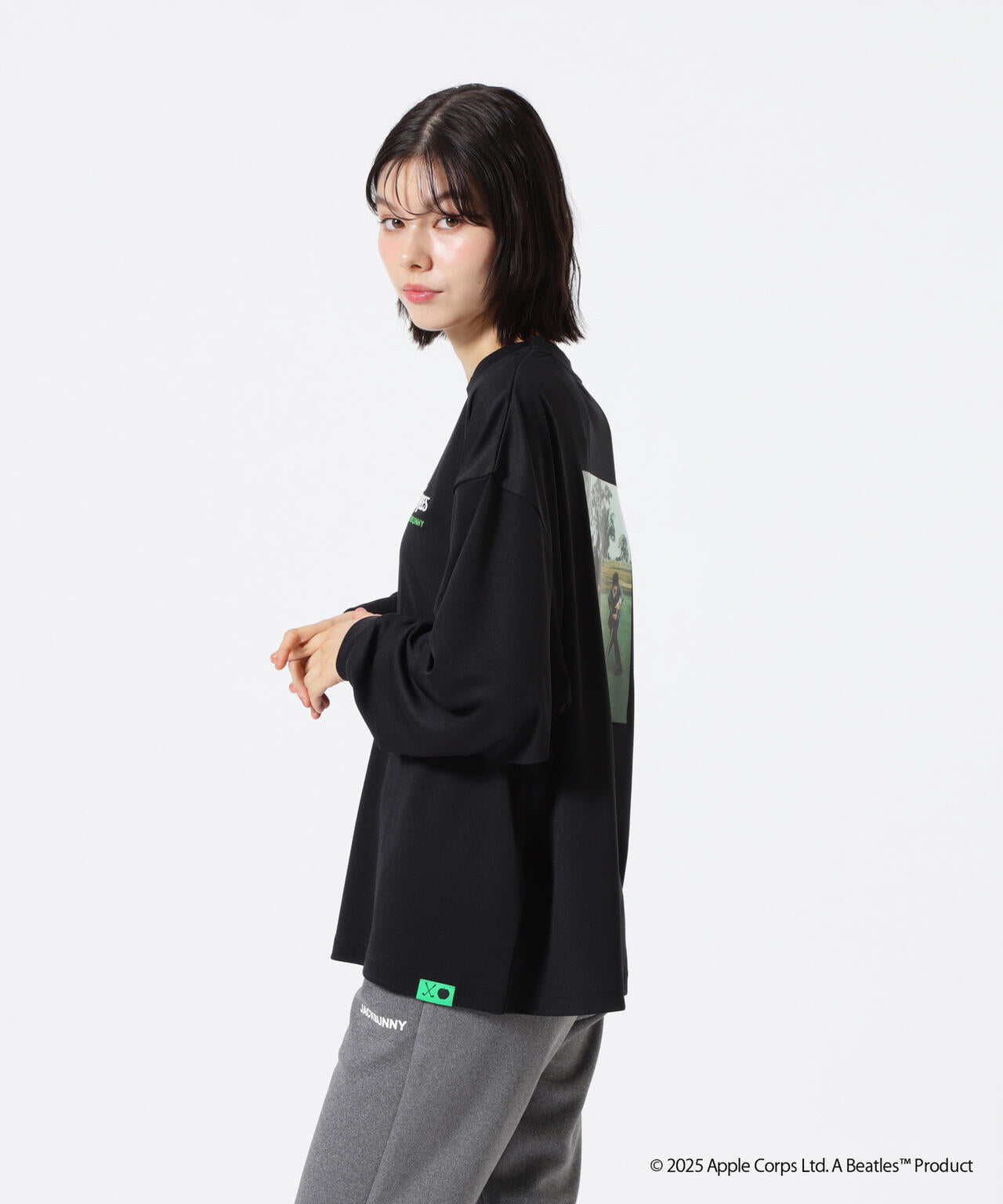 【The BEATLES ×Jack Bunny!!】Pe天竺長袖Tシャツ
