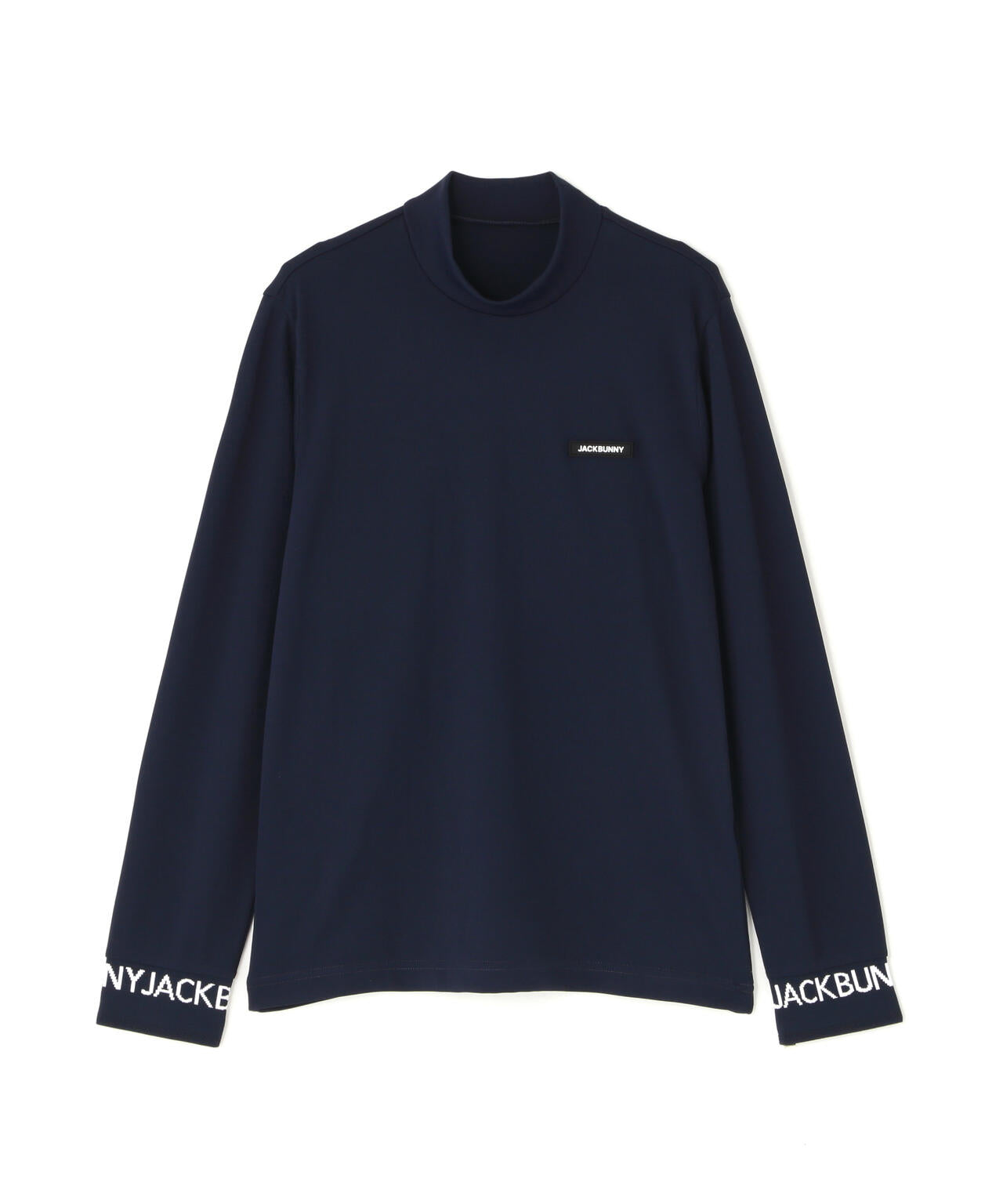 ソフトタッチ長袖モックネックカットソー (WOMENS)