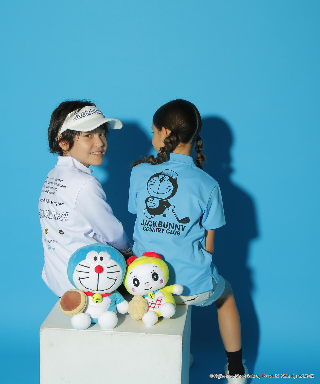 【ドラえもん】PEカノコ半袖ポロシャツ (ジュニア)